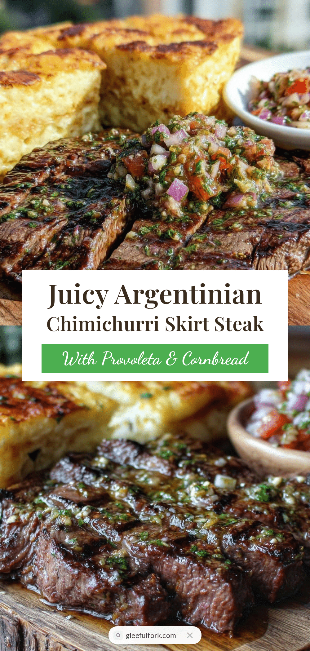 Argentinian Chimichurri Skirt Steak recipe