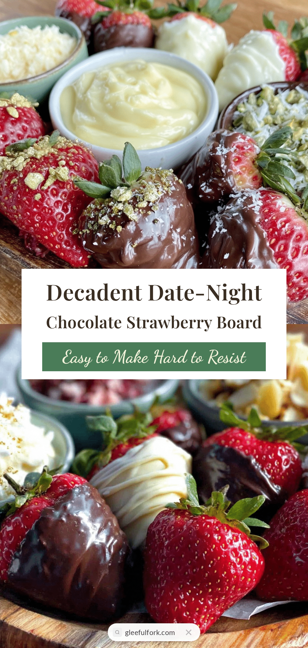 chocolate strawberry dipping board recipe