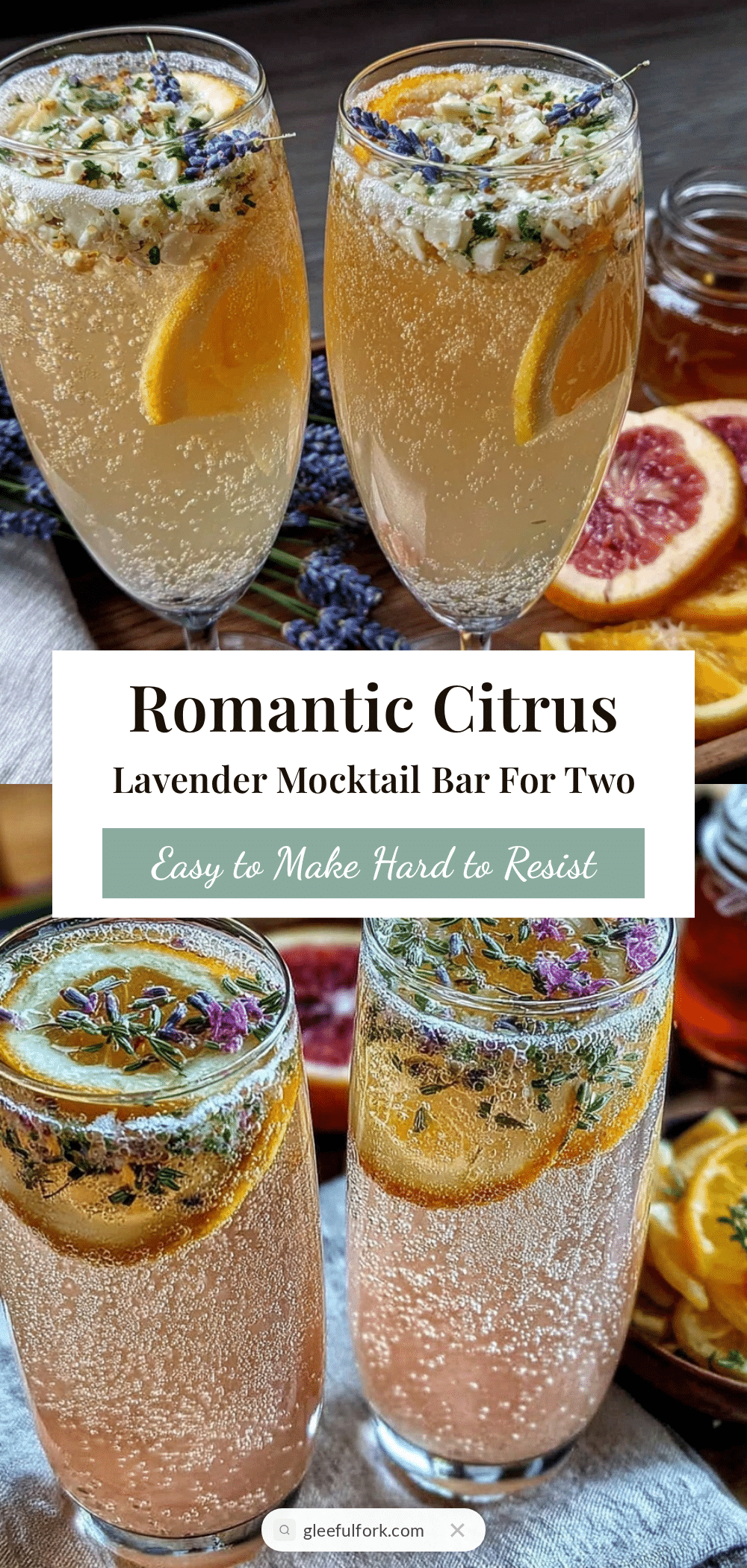 citrus lavender mocktail recipe