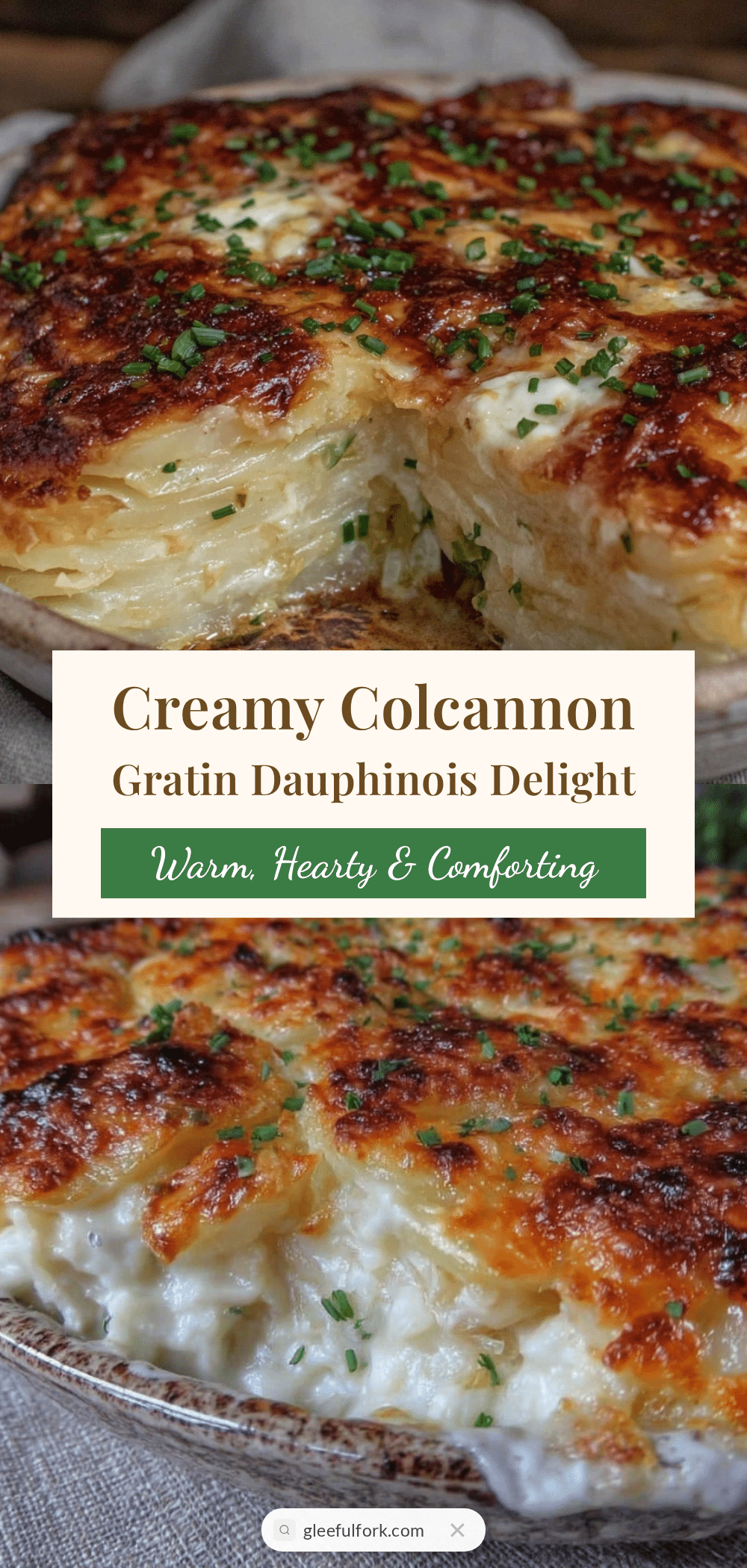 creamy colcannon gratin dauphinois recipe