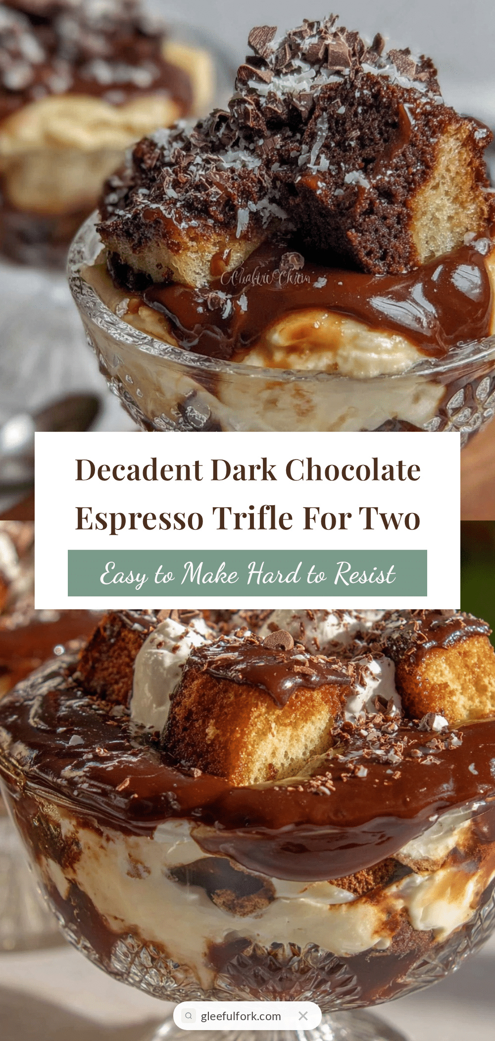 dark chocolate espresso trifle recipe