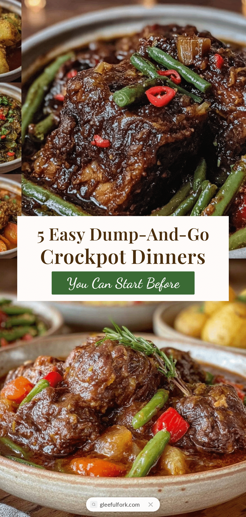 dump-and-go crockpot dinners recipe