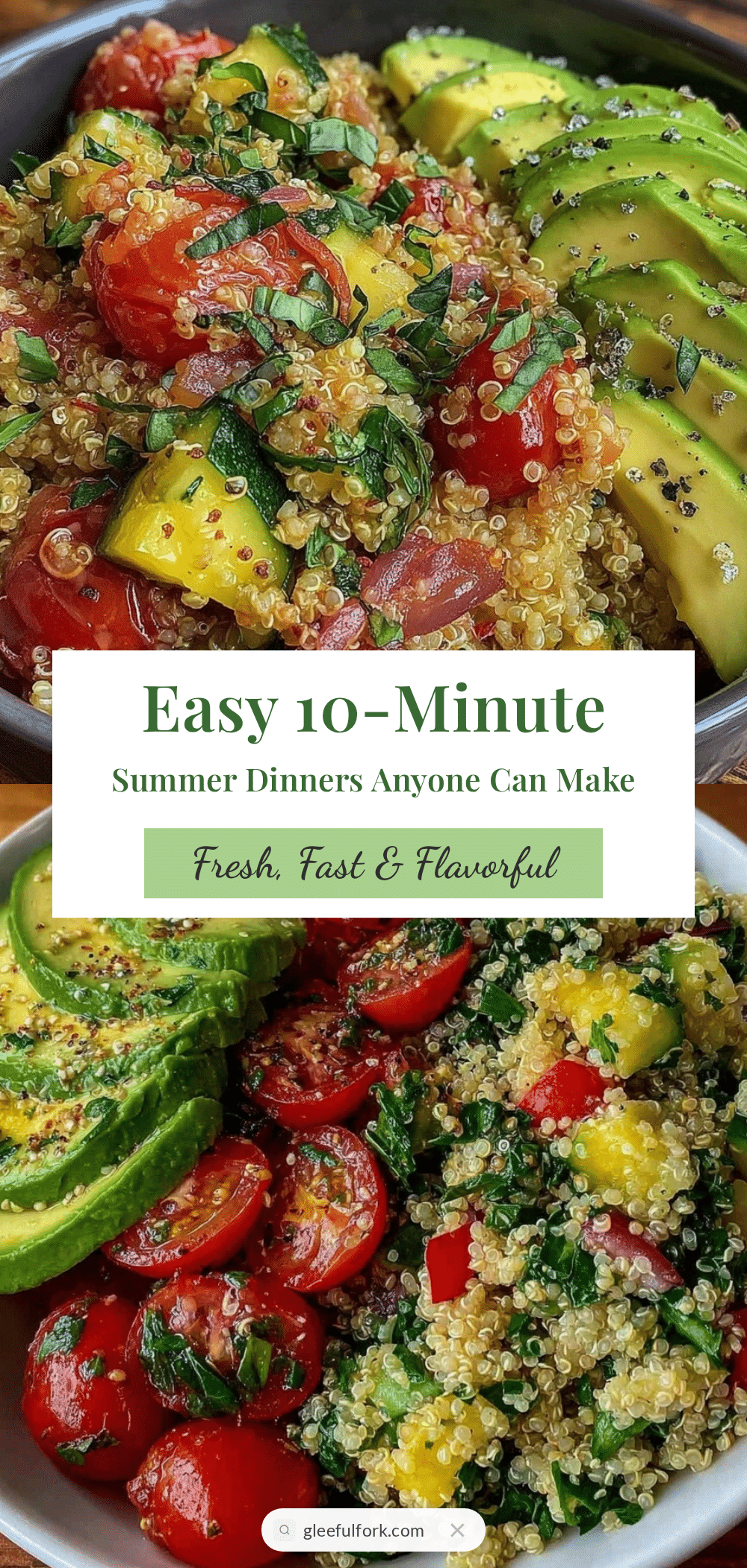 easy 10-minute summer dinners recipe