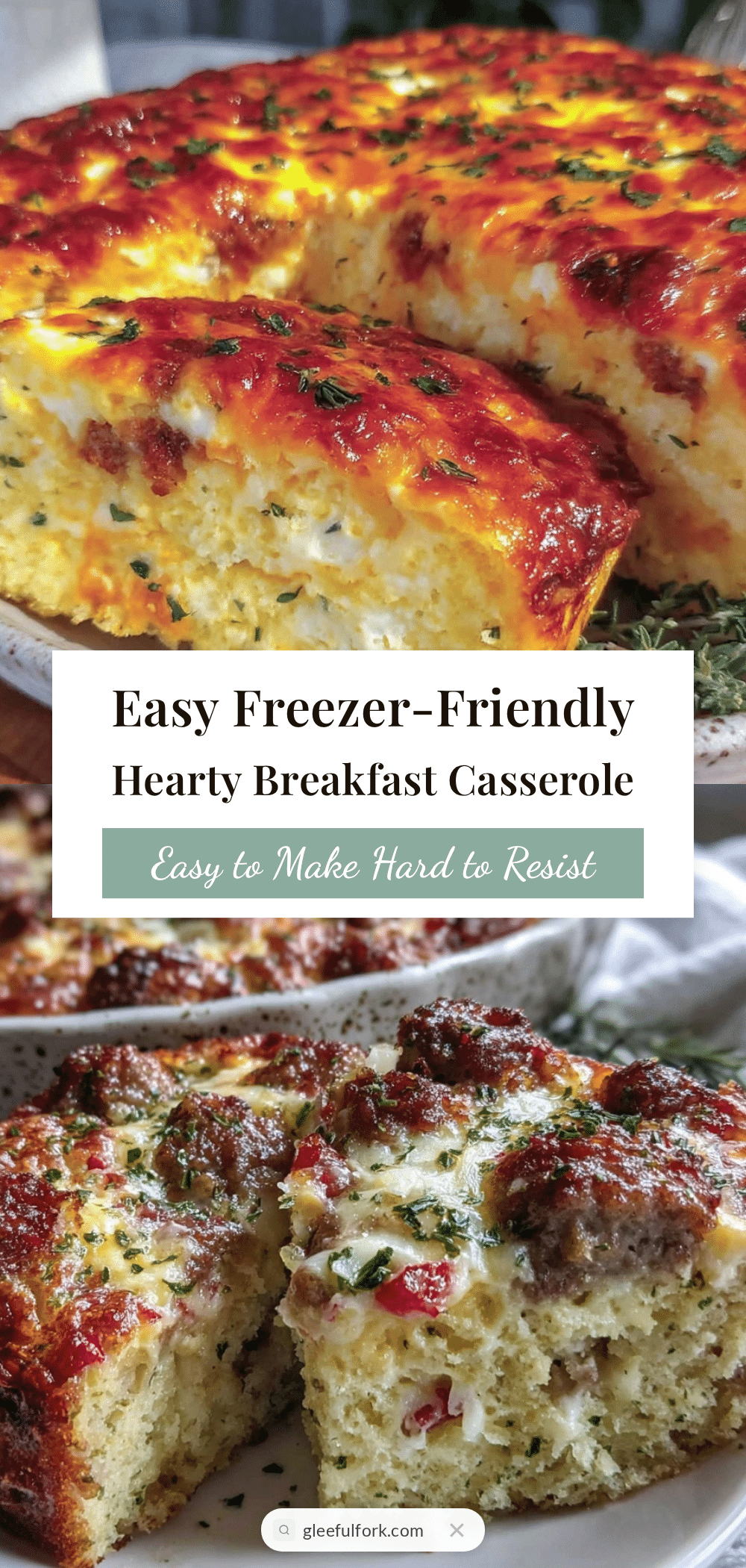easy freezer-friendly breakfast casserole recipe