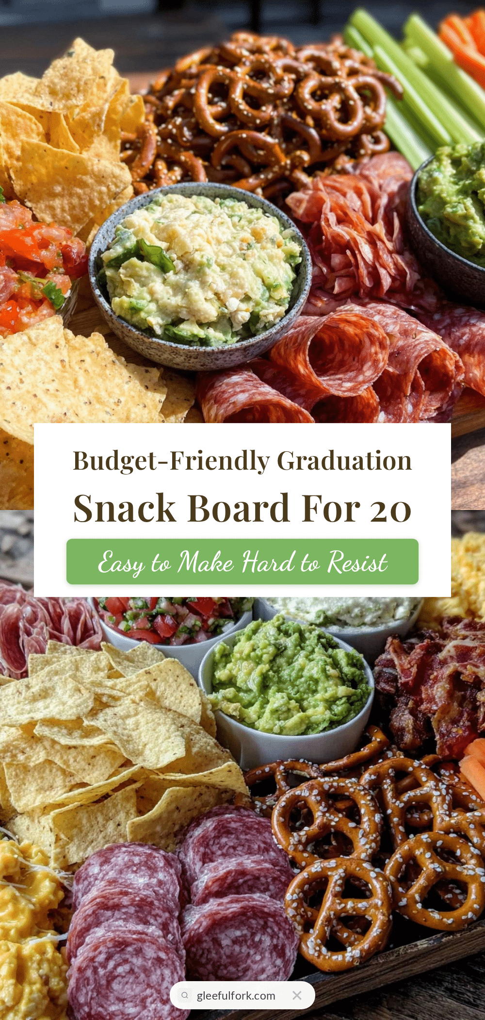 easy graduation party snack board recipe