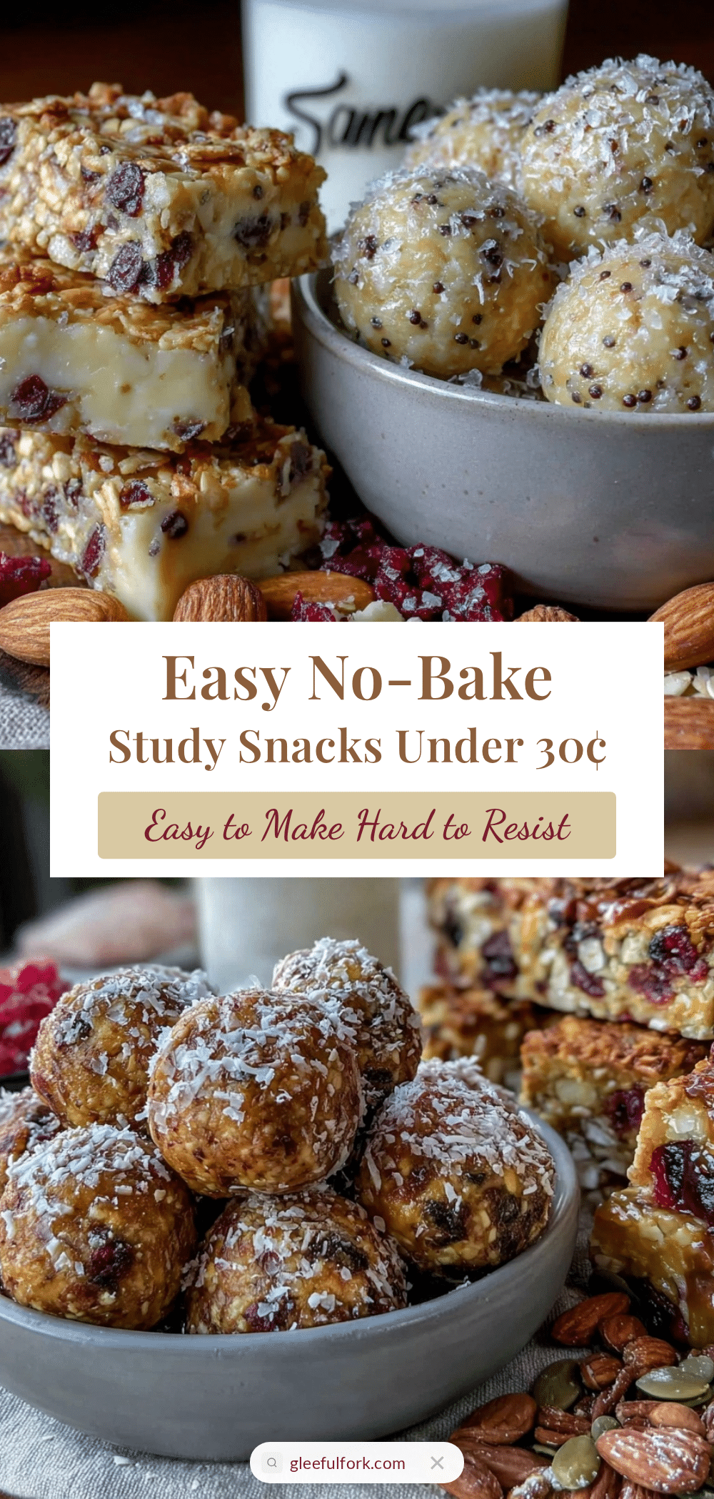 easy no-bake study-night snacks recipe