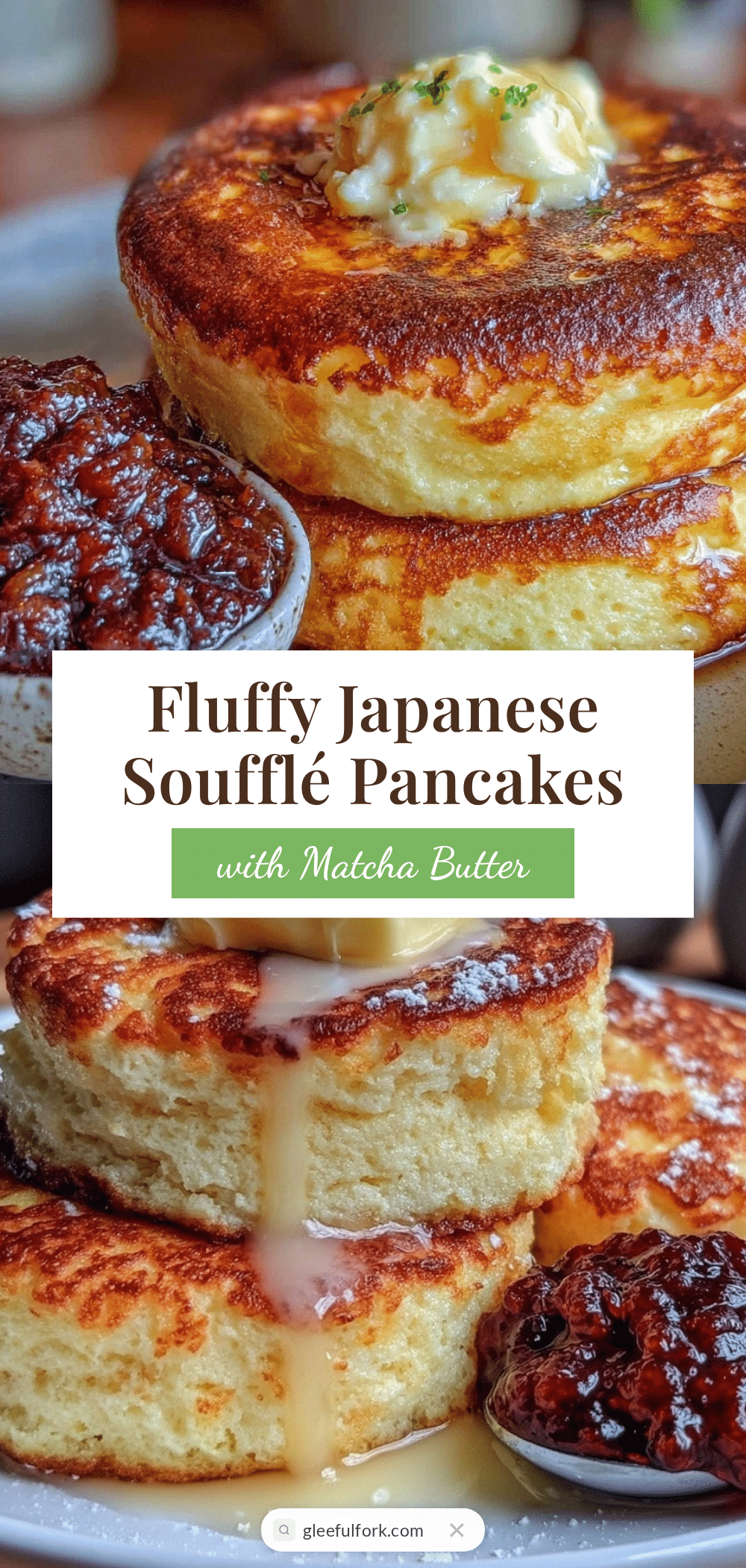 fluffy Japanese soufflé pancakes recipe