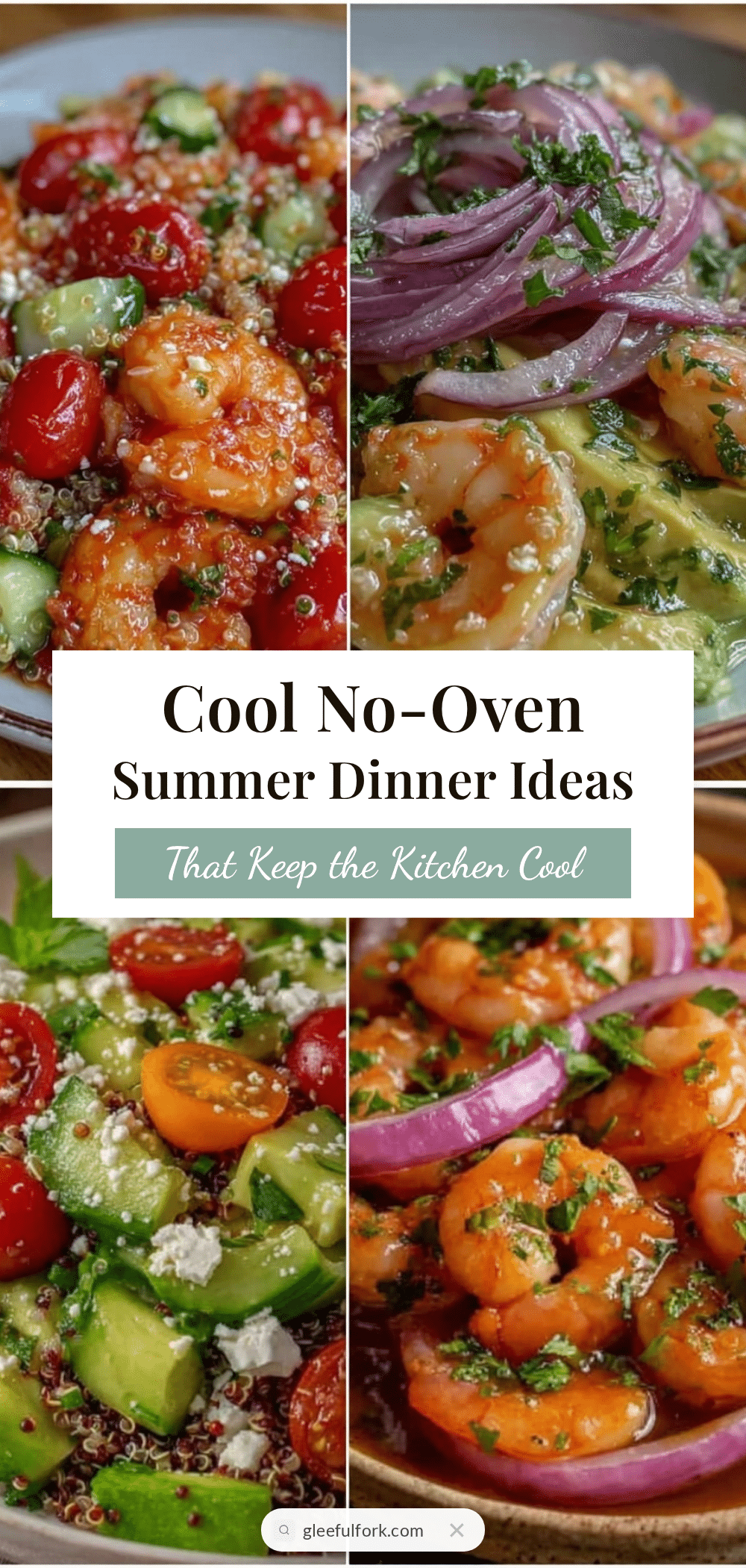 fresh no-oven summer dinner ideas recipe