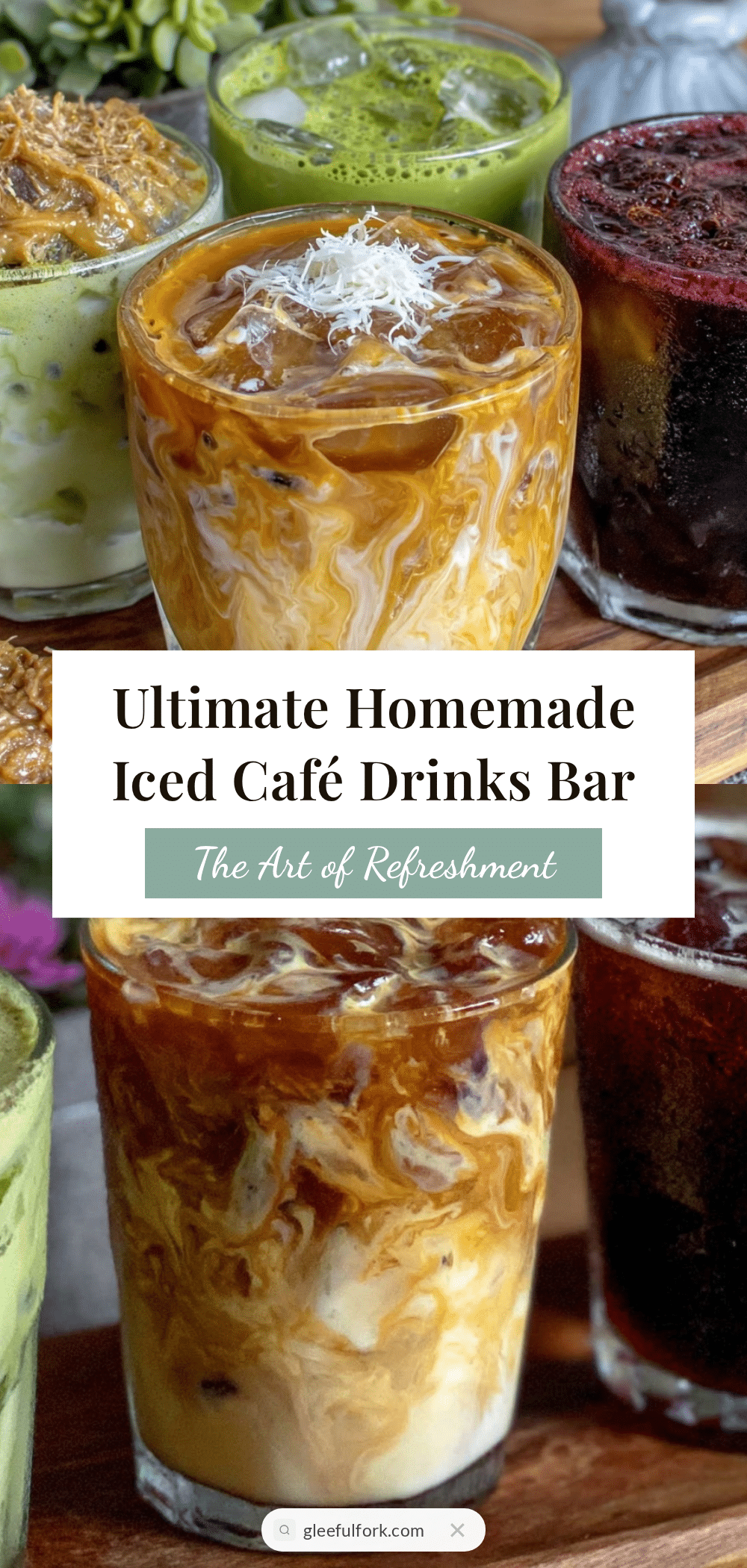 iced café drinks bar recipe