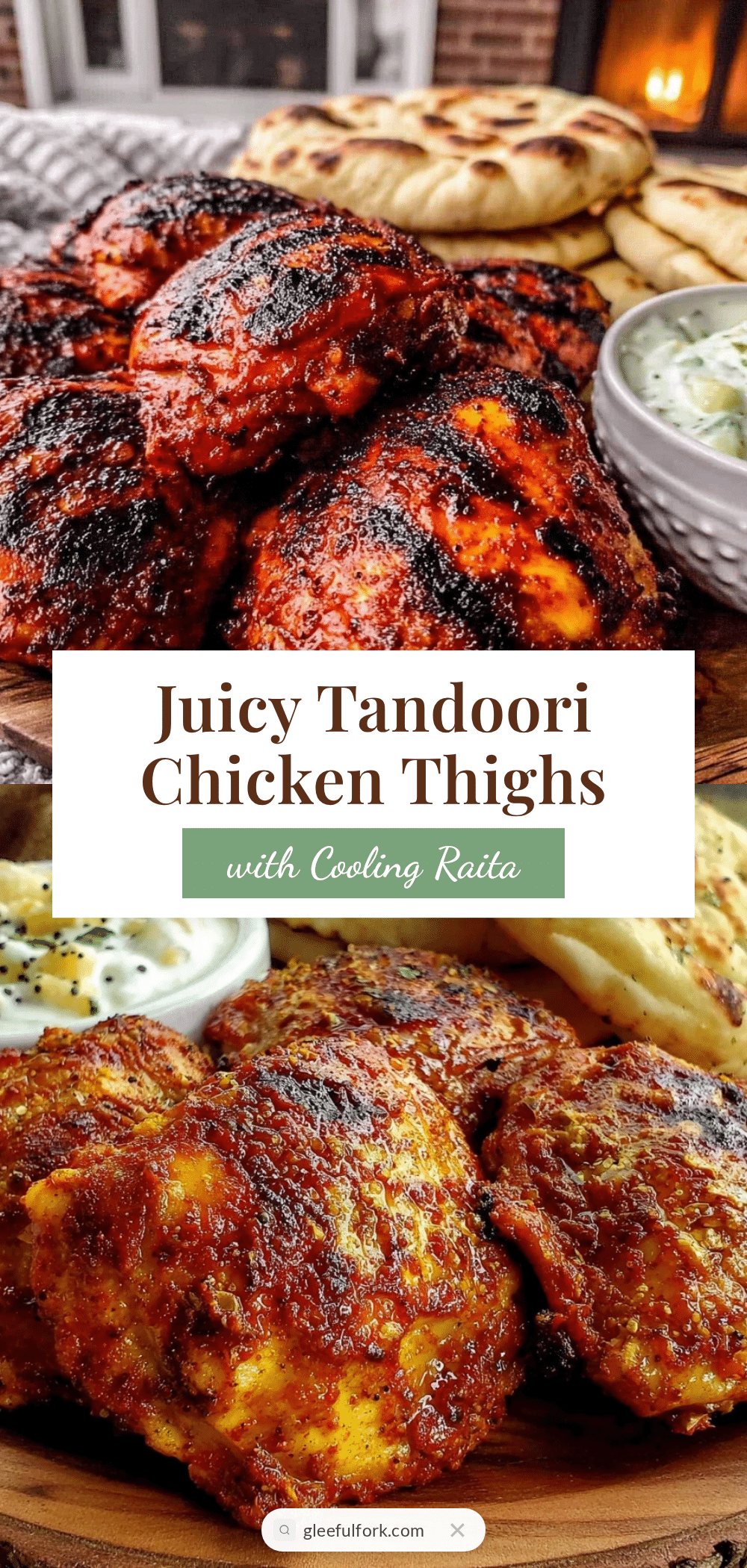 tandoori-spiced grilled chicken thighs recipe