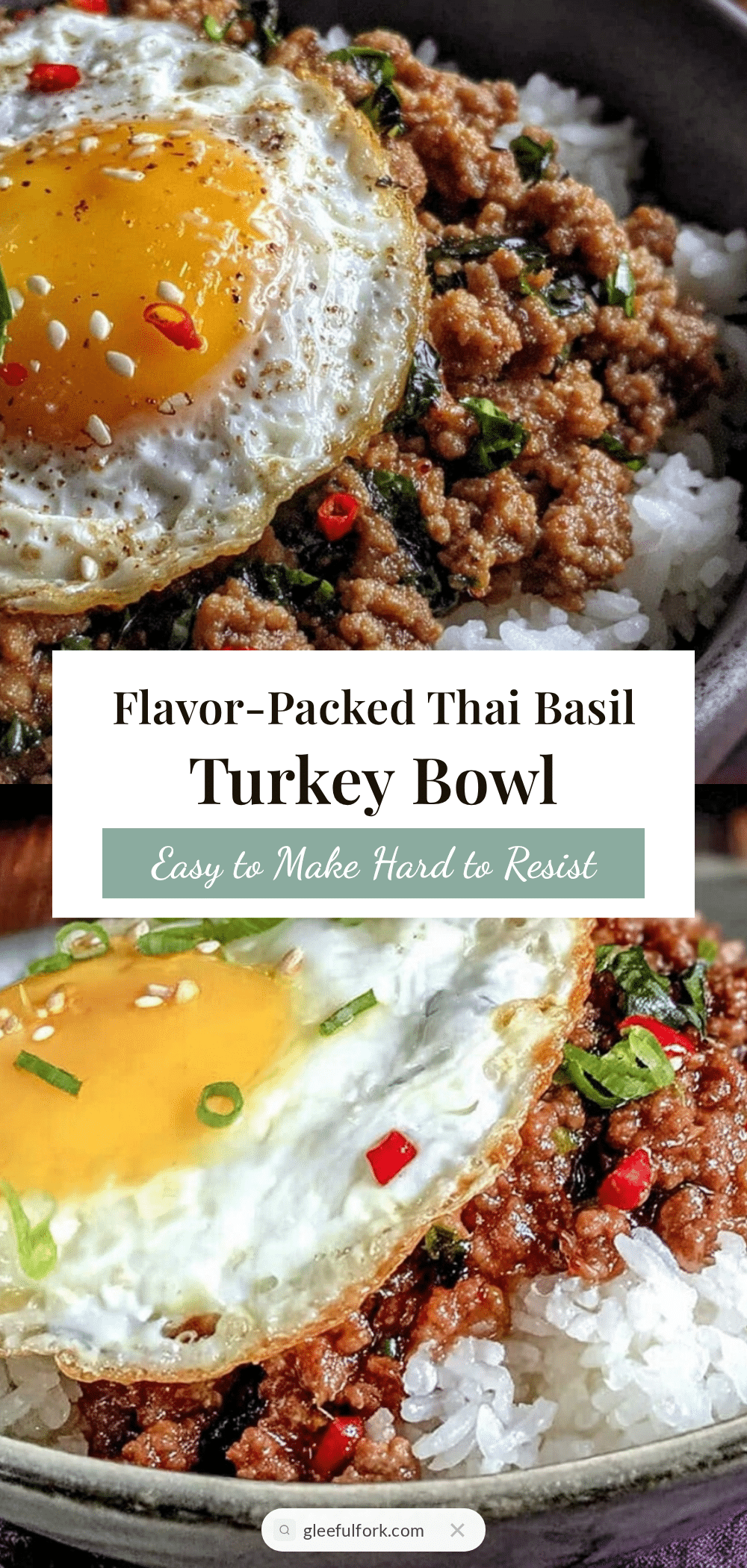 thai basil protein bowl recipe