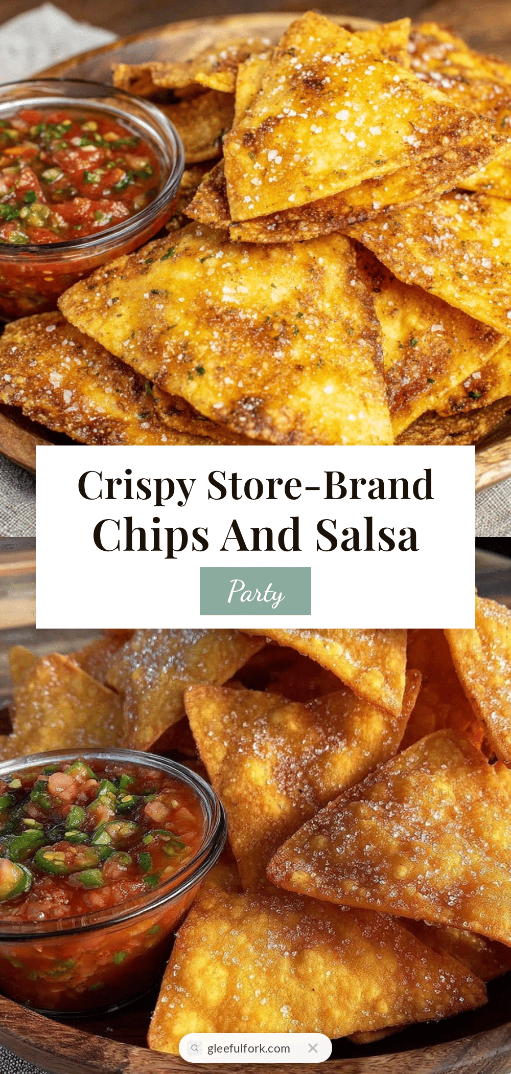 crispy store-brand tortilla chips recipe