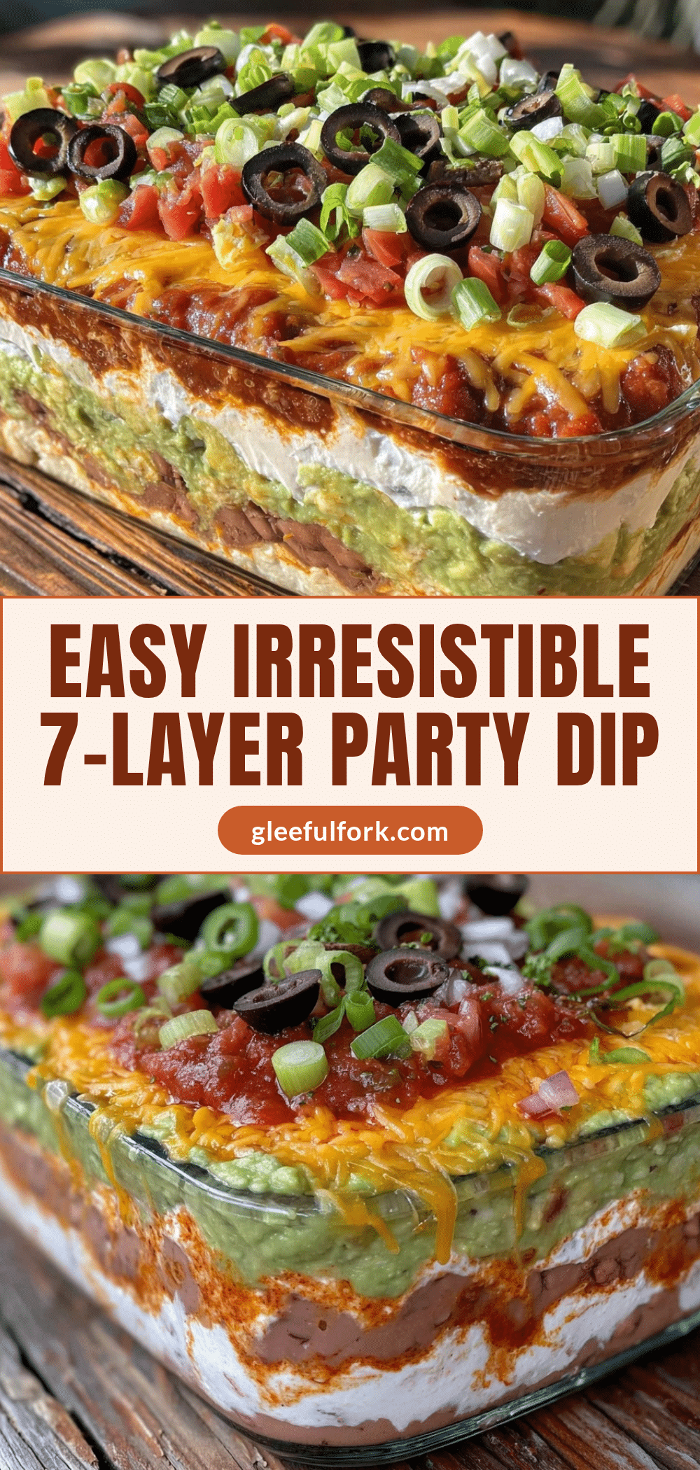 easy 7-layer dip recipe