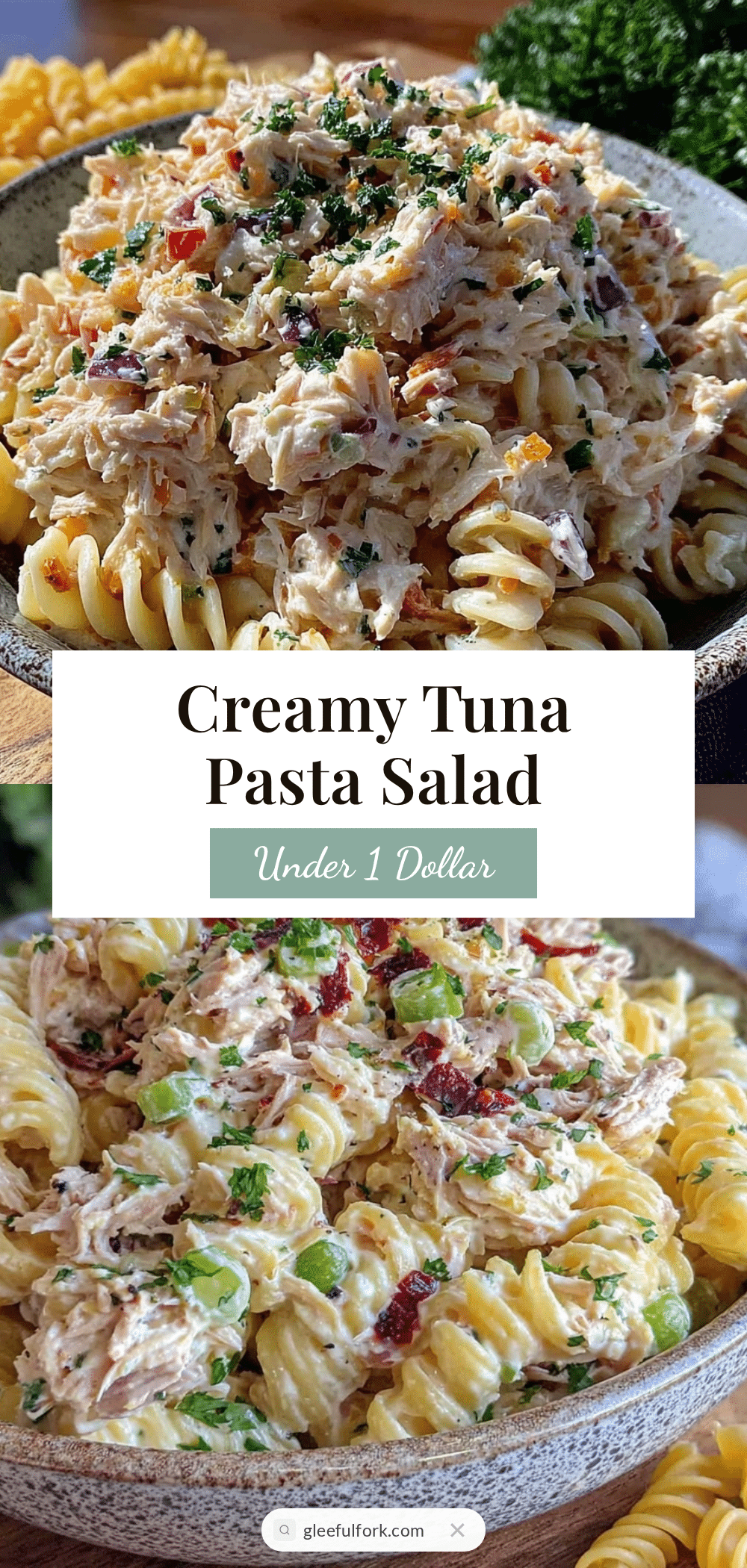 easy canned tuna pasta salad recipe