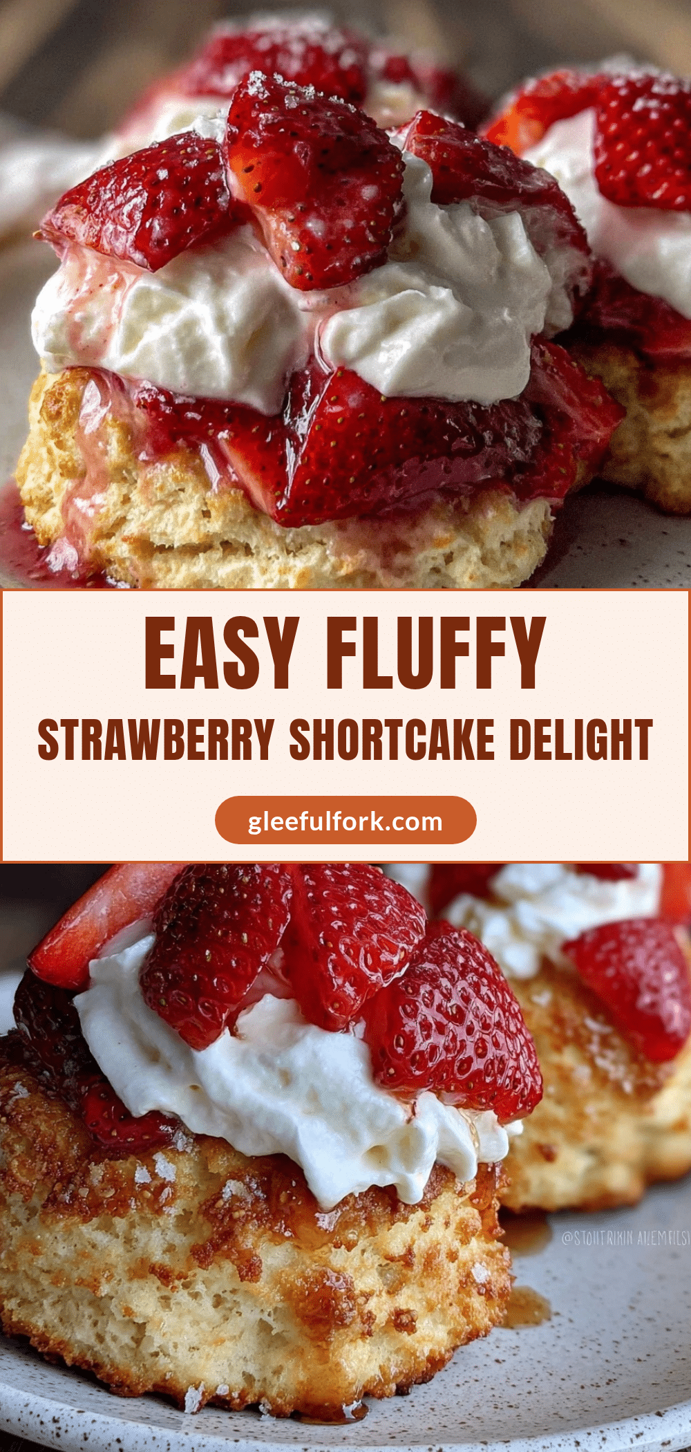 easy fluffy strawberry shortcake recipe