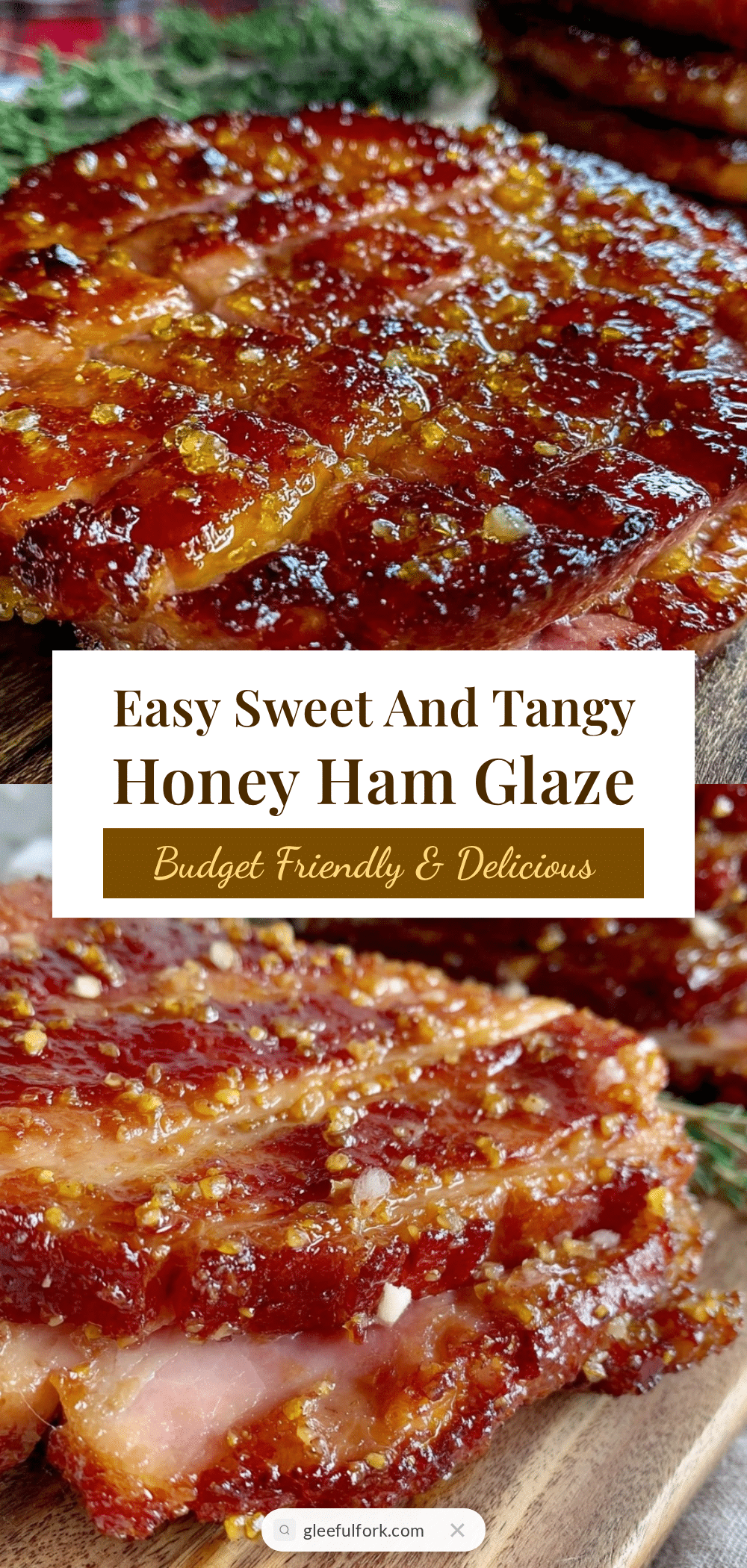easy honey ham glaze recipe