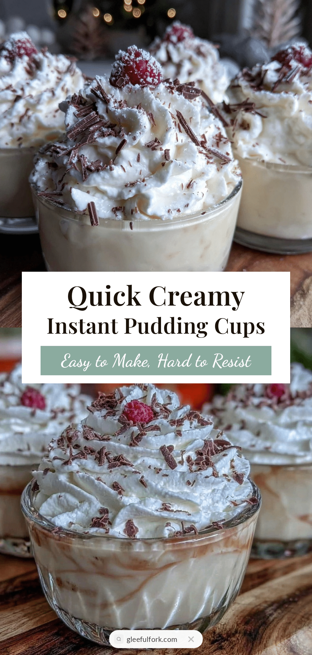 easy instant pudding cups recipe