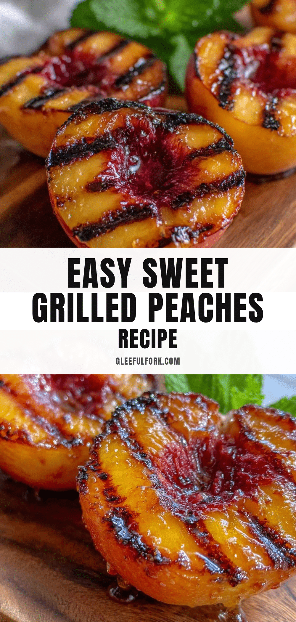 easy sweet grilled peaches recipe recipe
