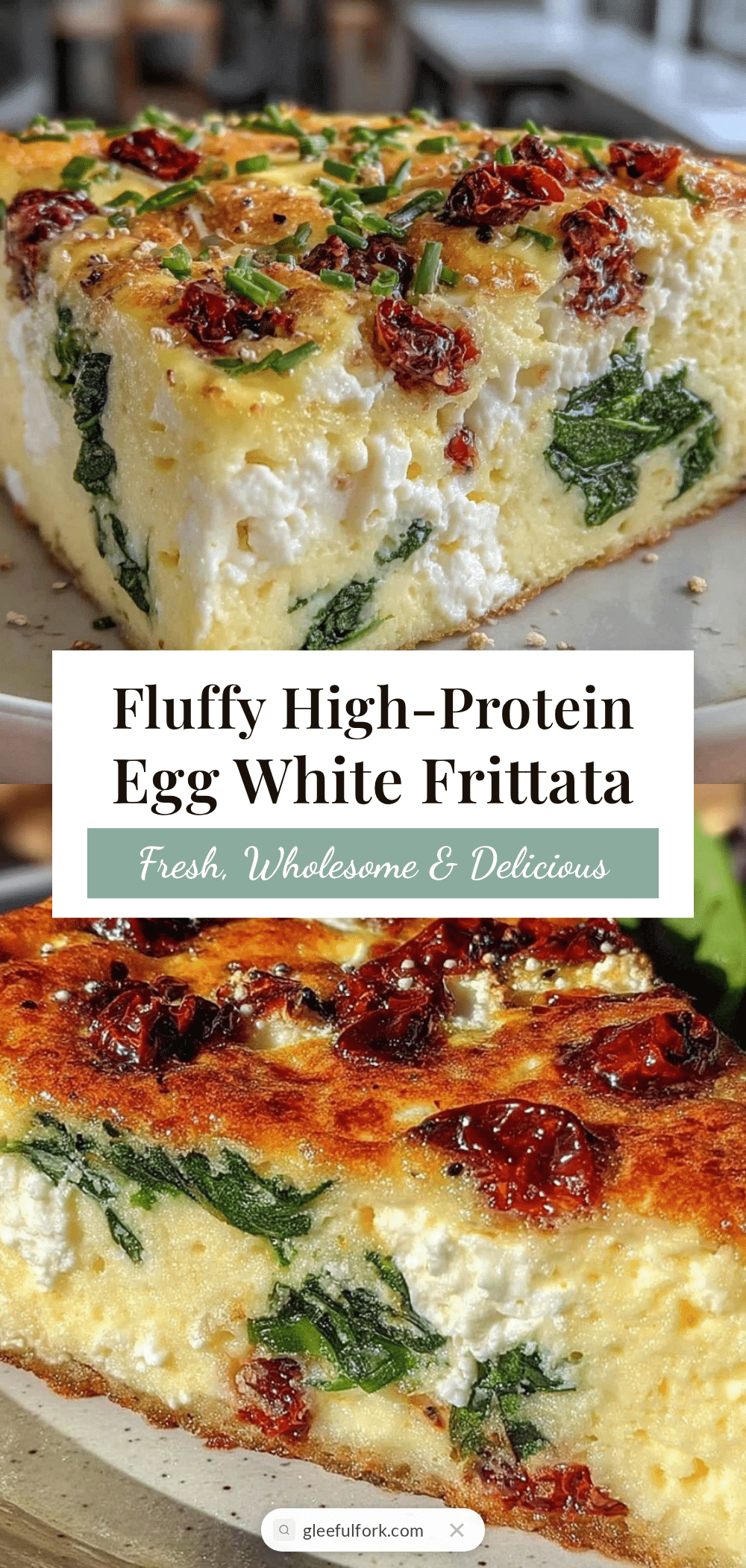 fluffy egg white frittata recipe