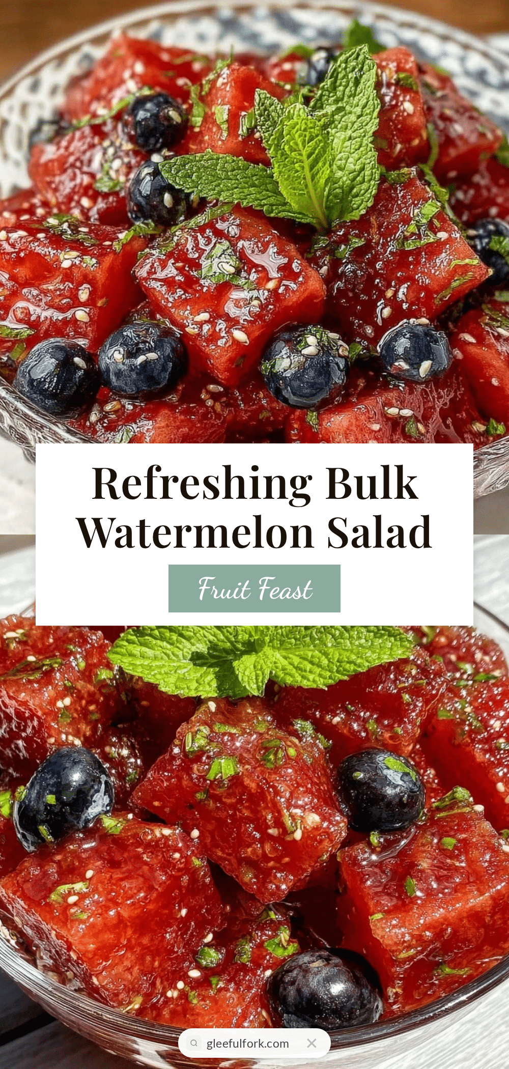 fresh bulk watermelon fruit salad recipe