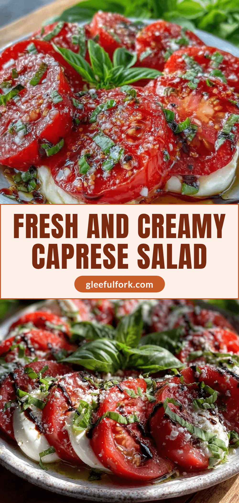 fresh simple tomato mozzarella salad with basil recipe