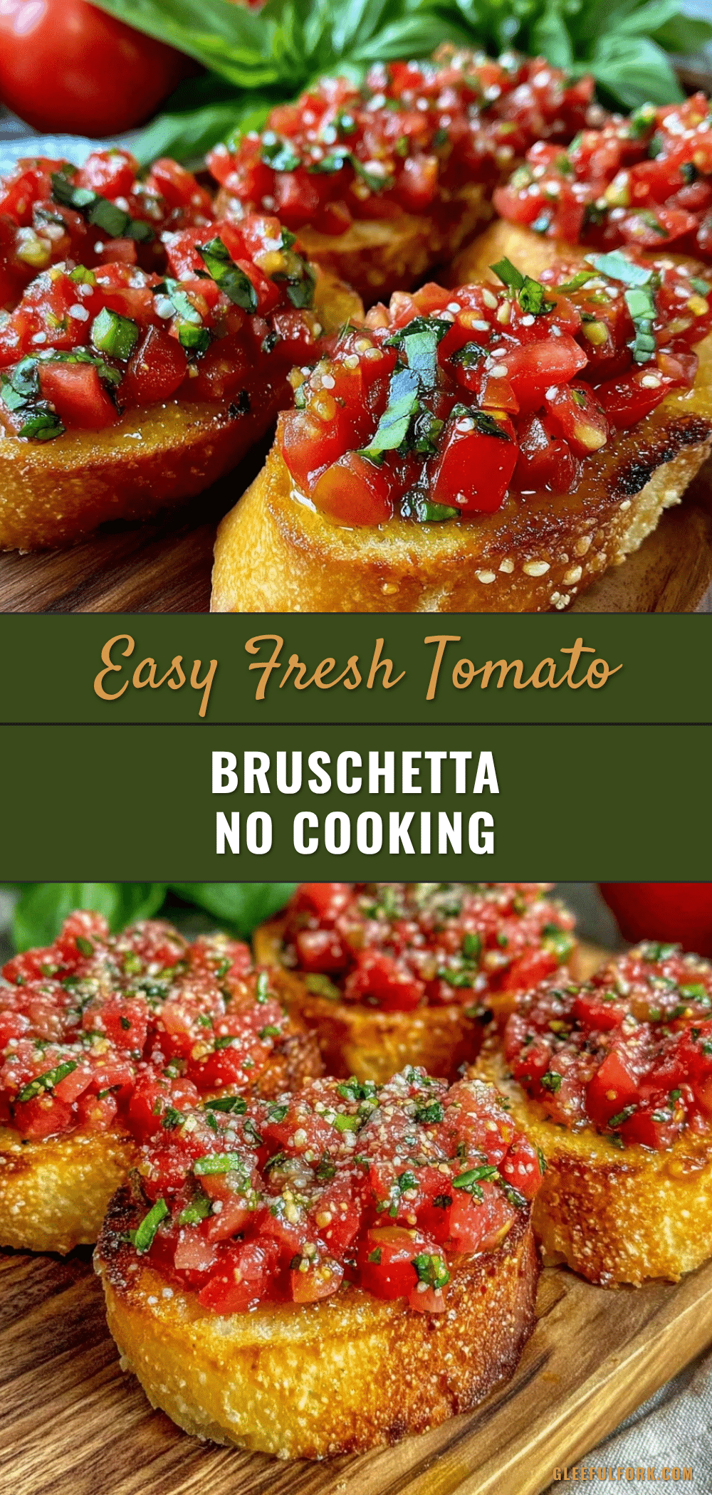 fresh tomato bruschetta recipe