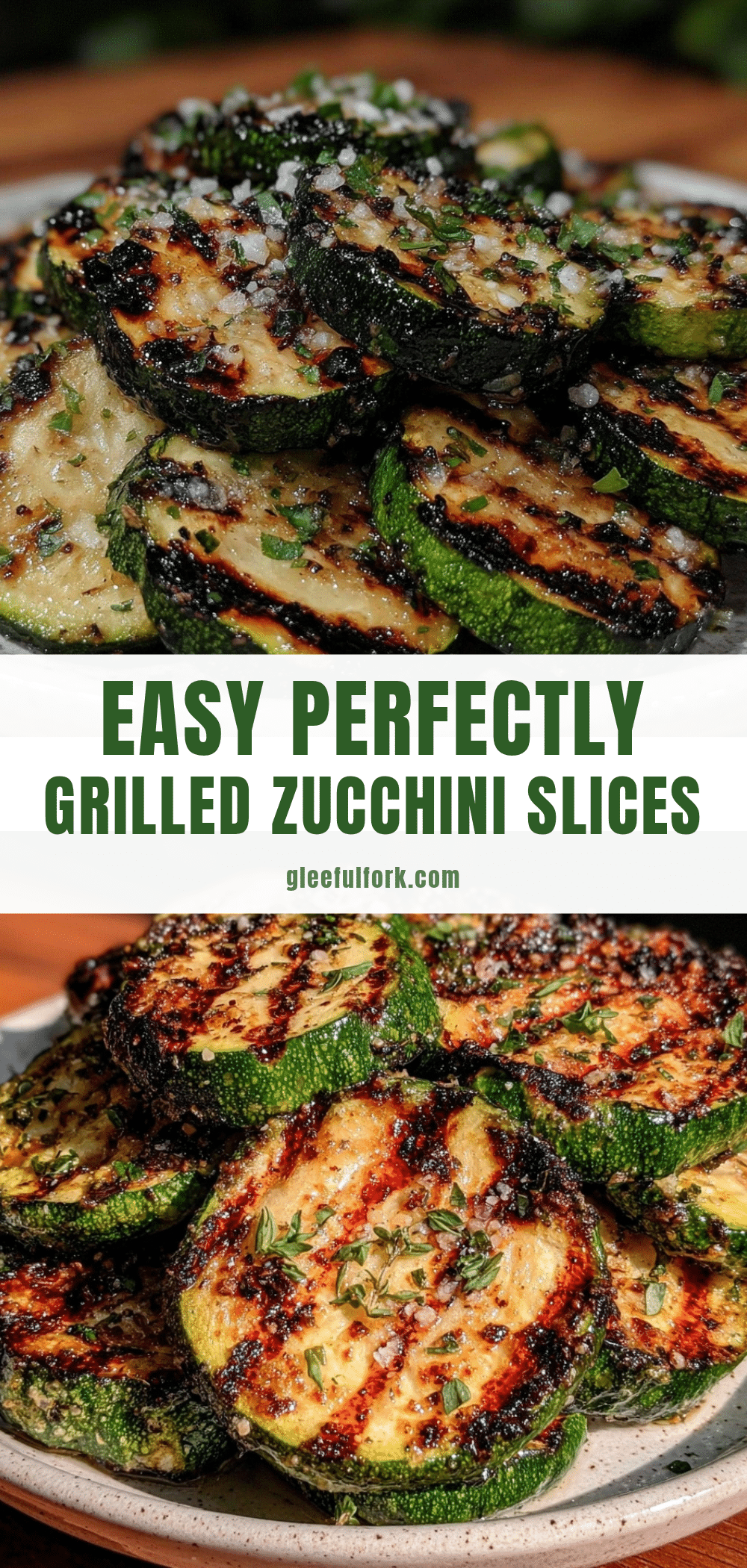 grilled zucchini slices recipe