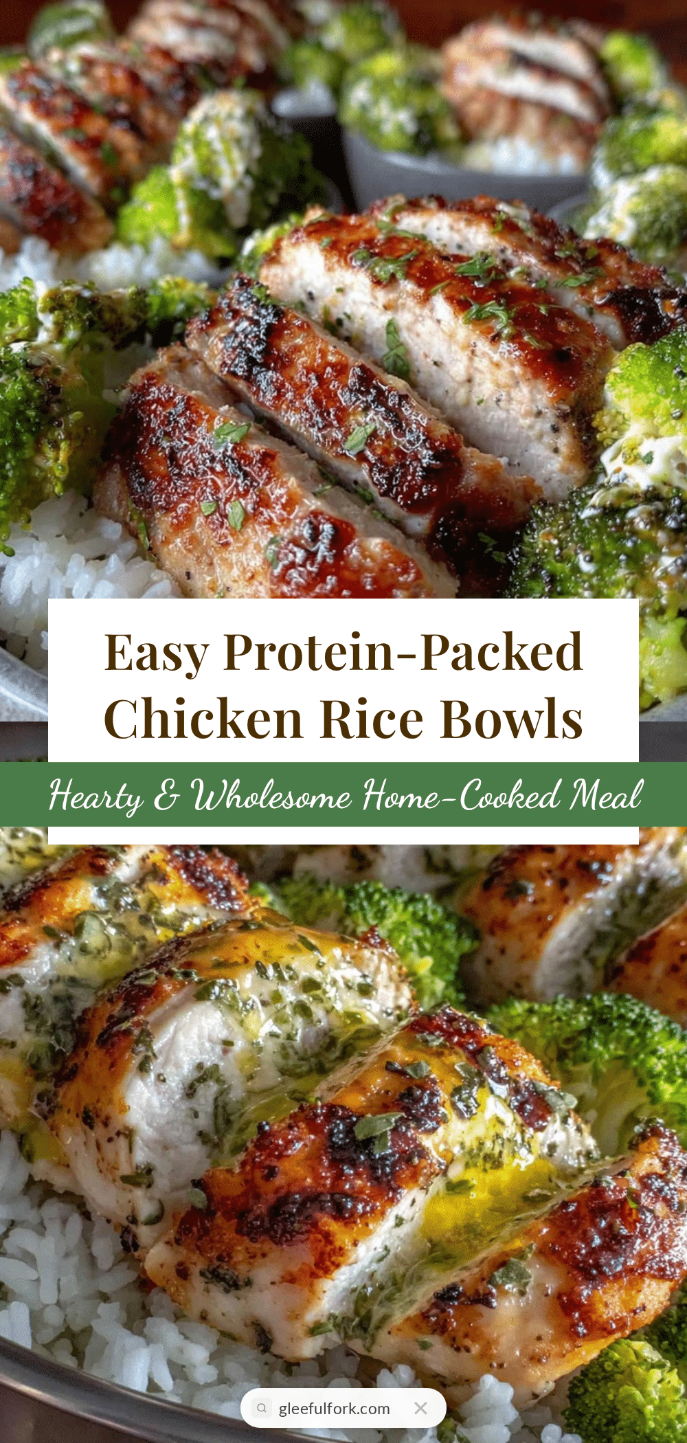 healthy classic chicken and rice meal prep bowls recipe
