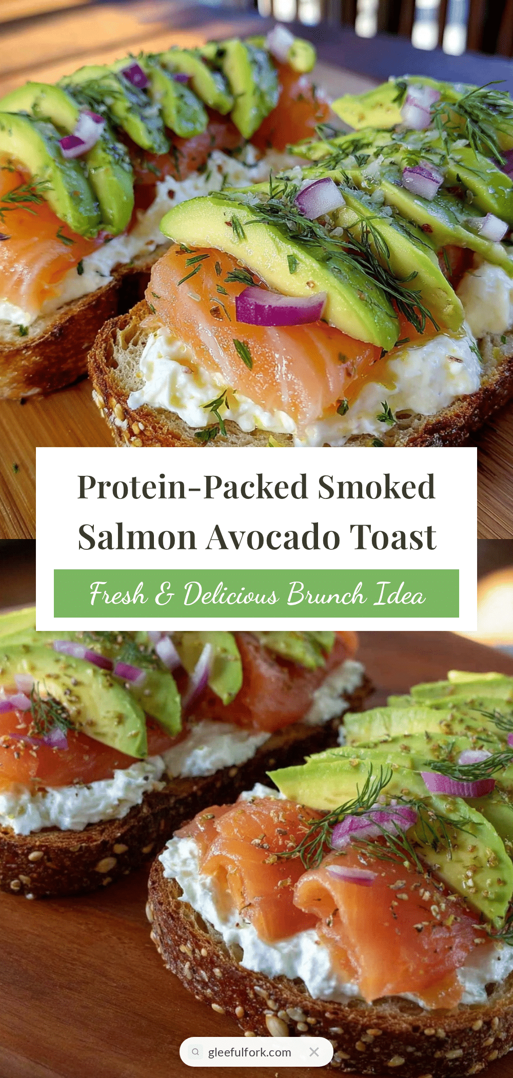 healthy smoked salmon avocado toast recipe
