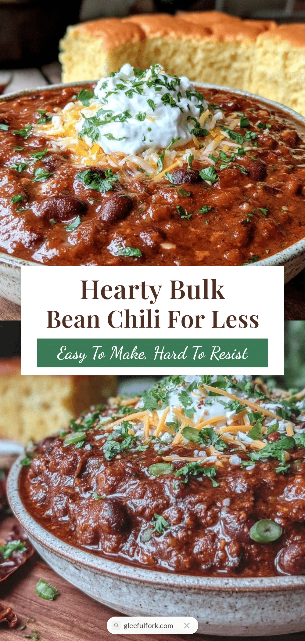 hearty bulk bean chili recipe