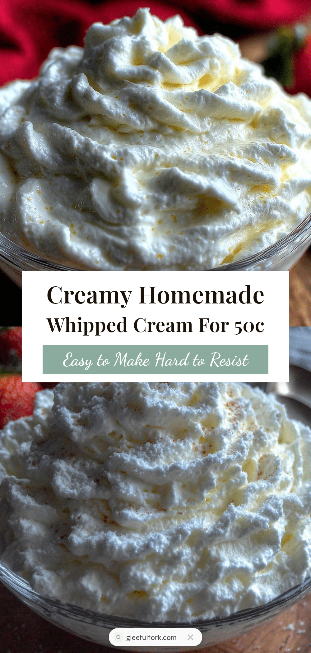 homemade whipped cream recipe recipe