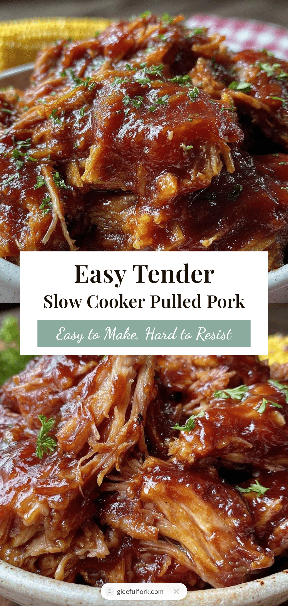 slow cooker pulled pork recipe