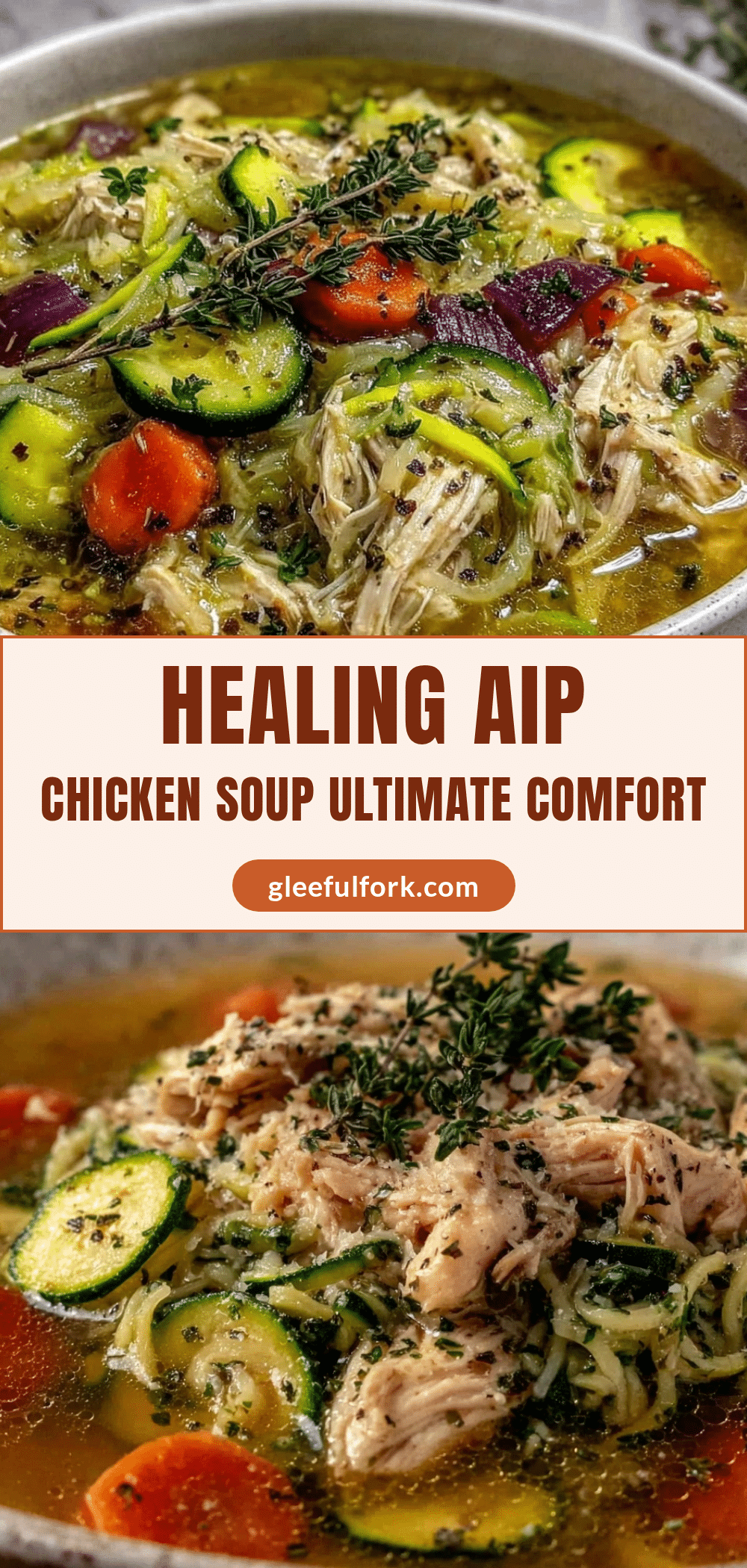 AIP compliant chicken soup recipe