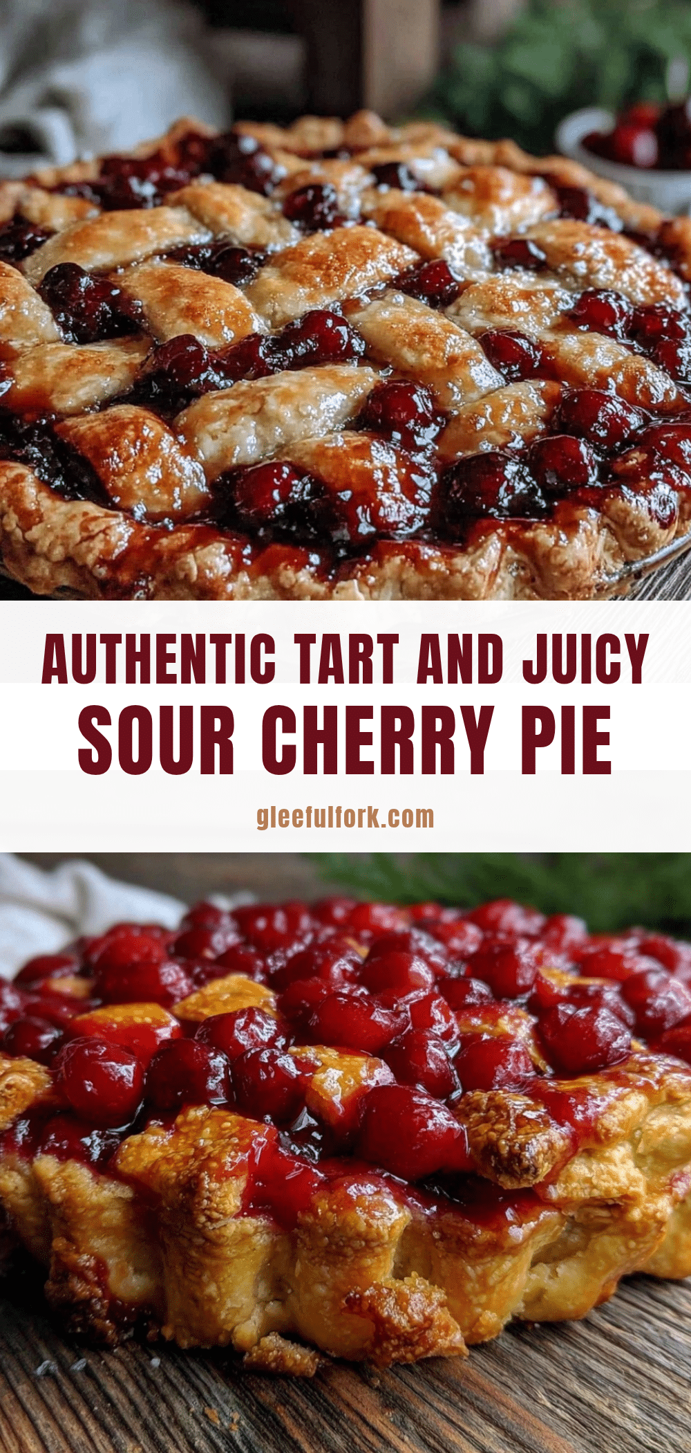 authentic sour cherry pie recipe recipe