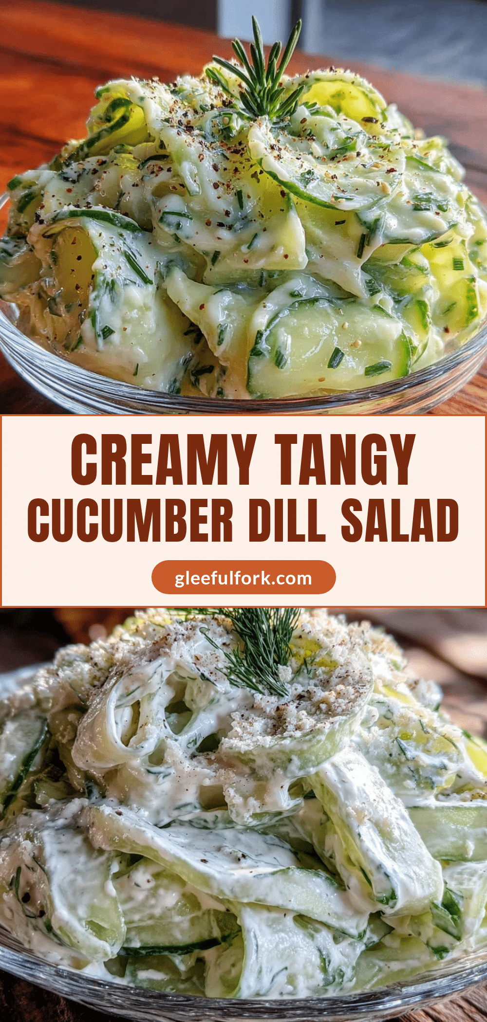 creamy cucumber salad recipe