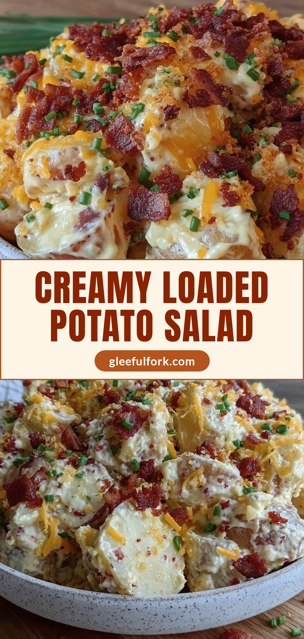 creamy loaded potato salad recipe