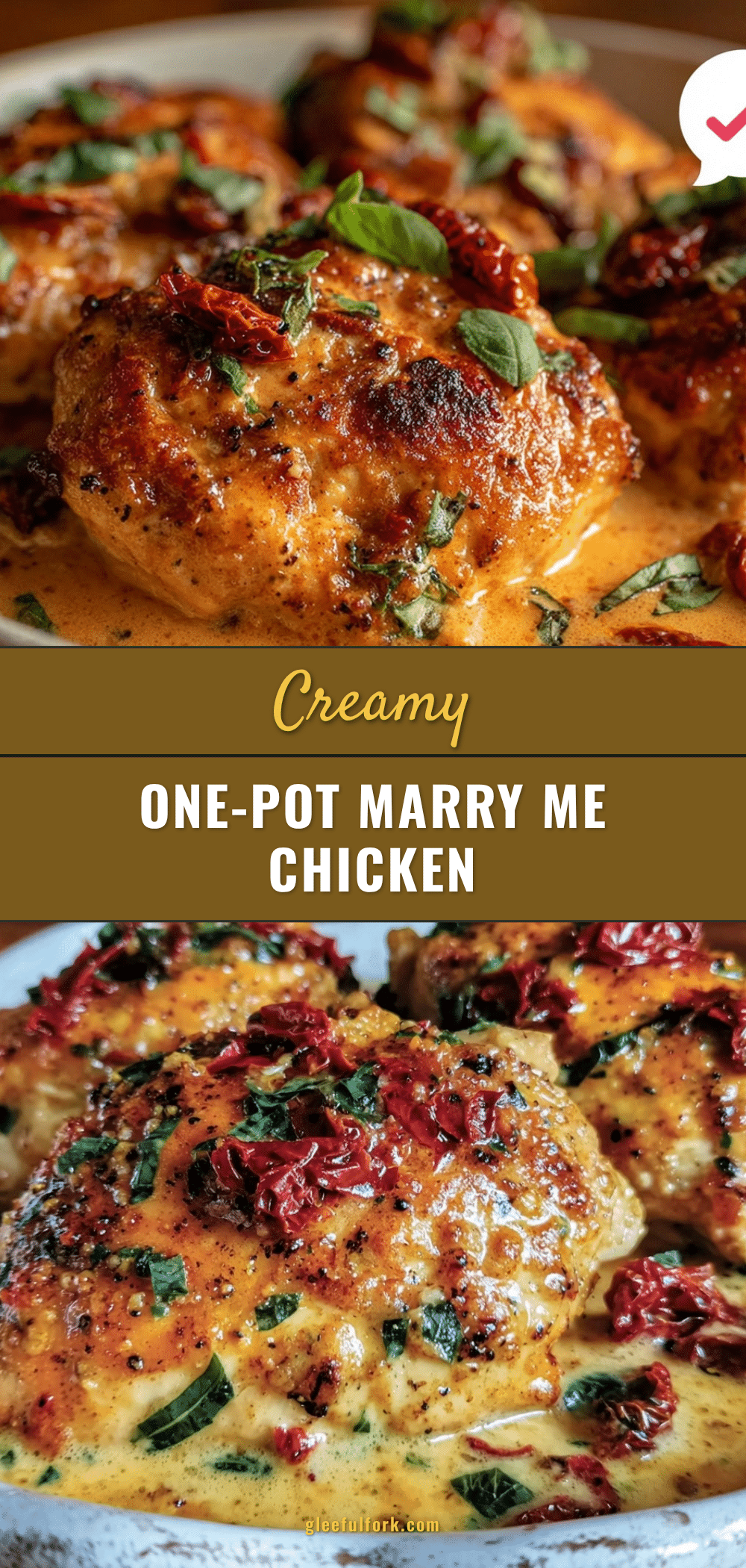 creamy one-pot Marry Me chicken recipe