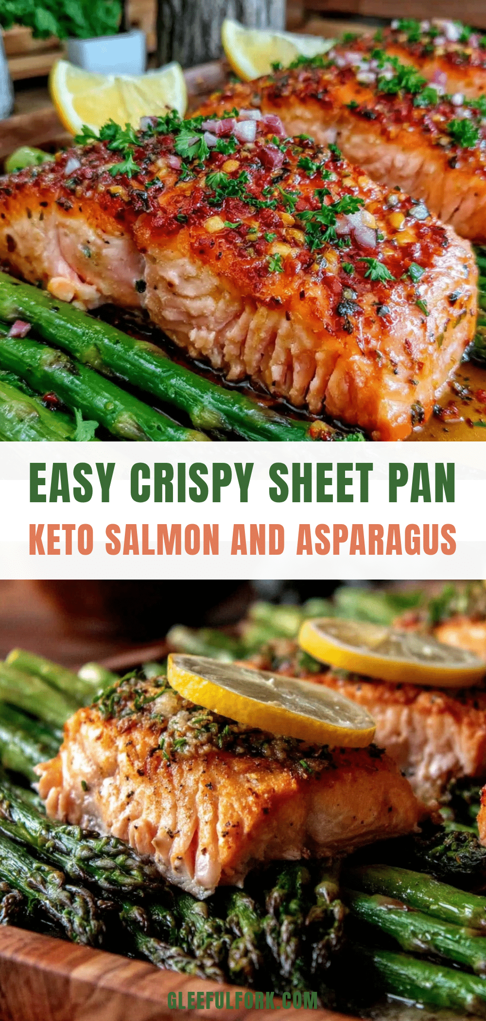 crispy sheet pan keto salmon recipe