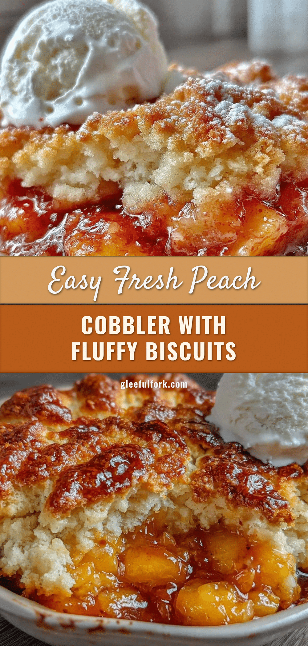 easy fresh peach cobbler recipe