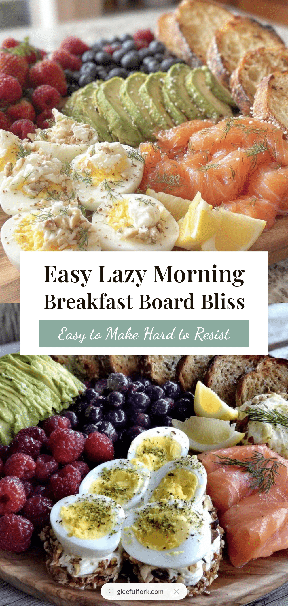 easy lazy morning breakfast board recipe
