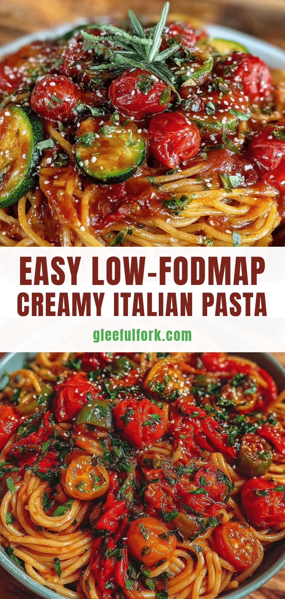 Easy Low-FODMAP Pasta recipe
