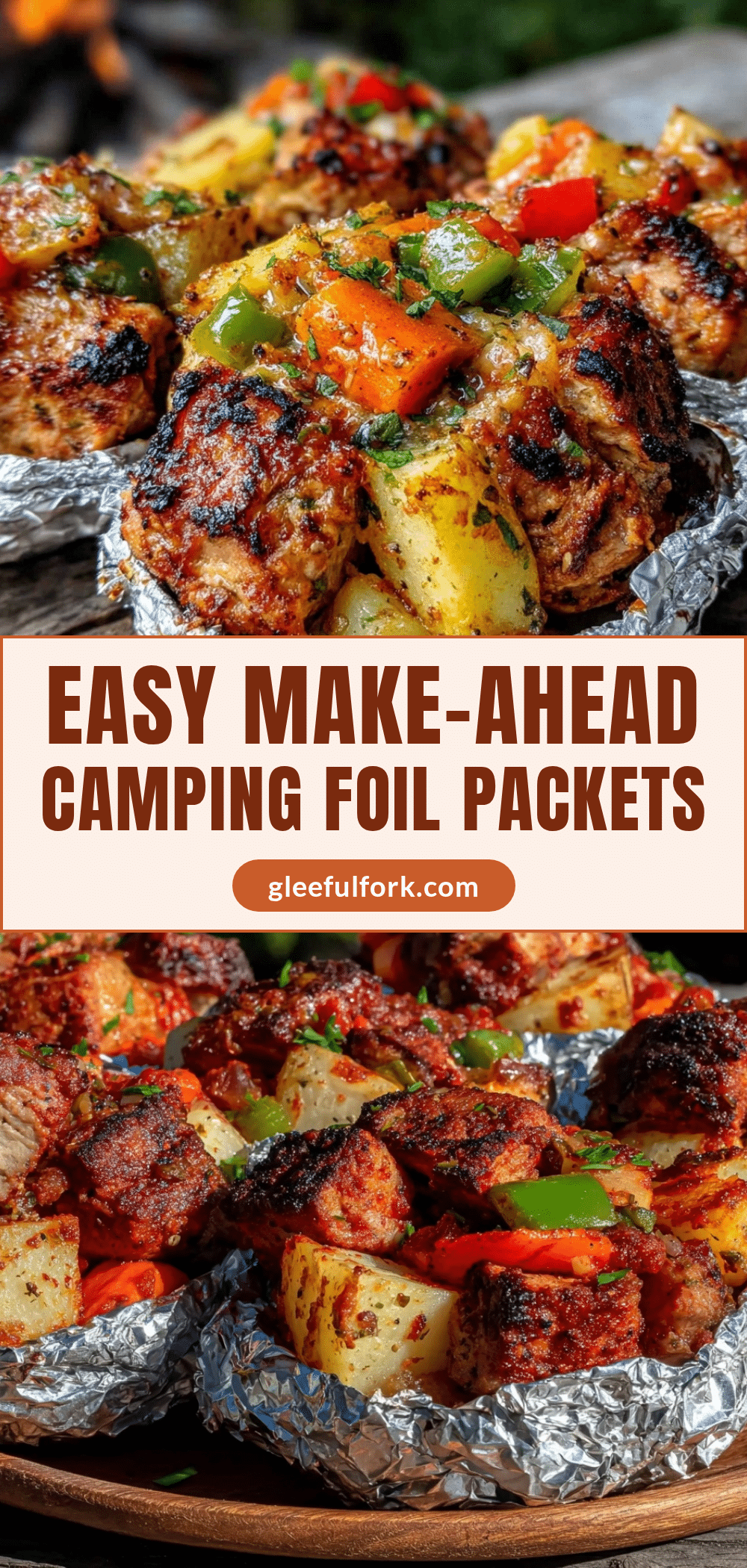 easy pre-made camping foil packets recipe