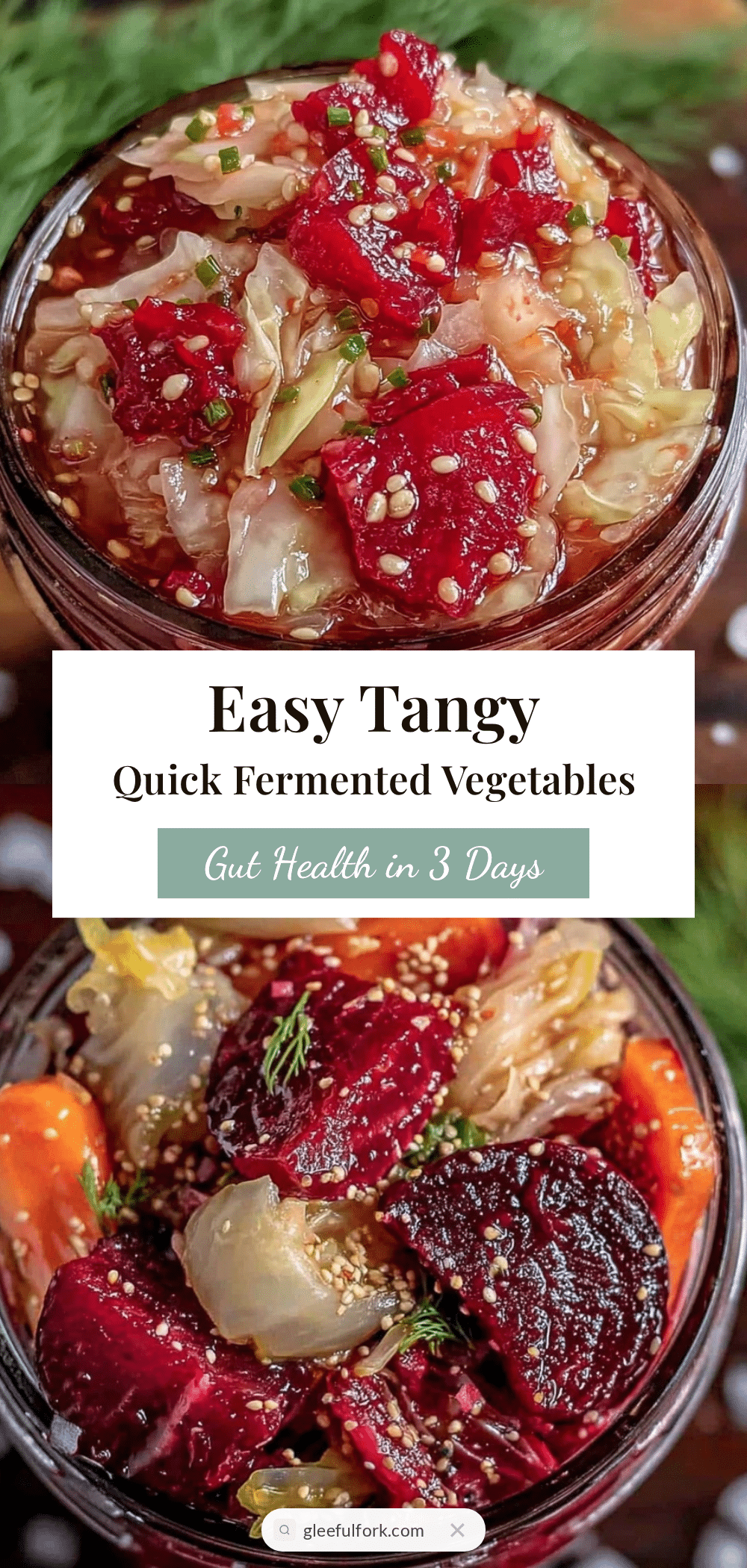 easy quick fermented vegetables recipe