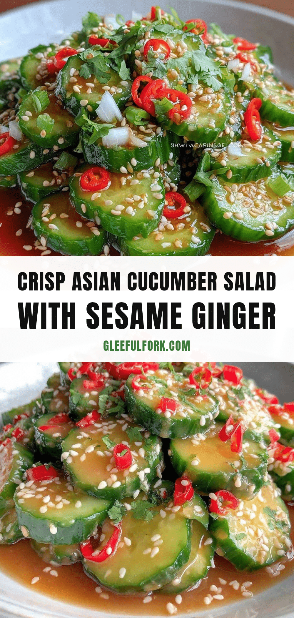 fresh asian cucumber salad recipe