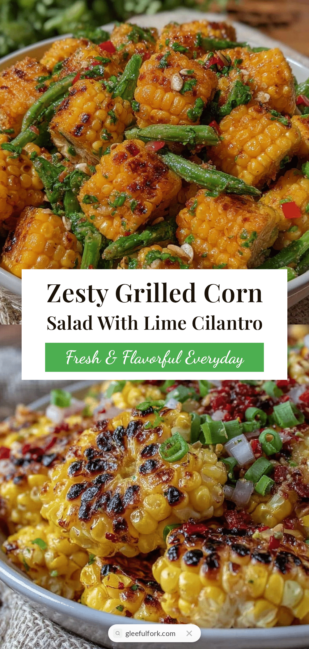 fresh grilled corn salad recipe