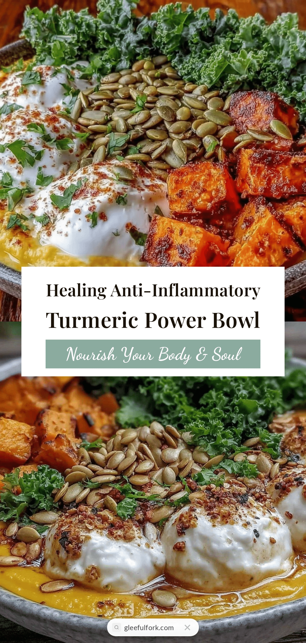 healthy anti-inflammatory turmeric bowl recipe