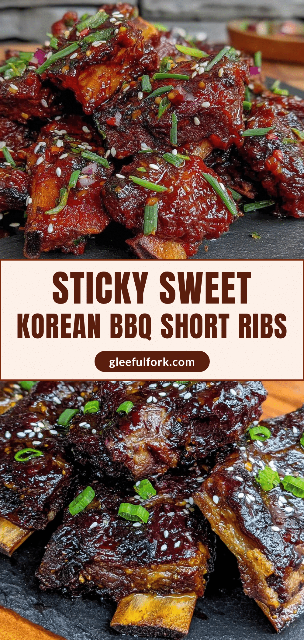Korean BBQ beef short ribs recipe