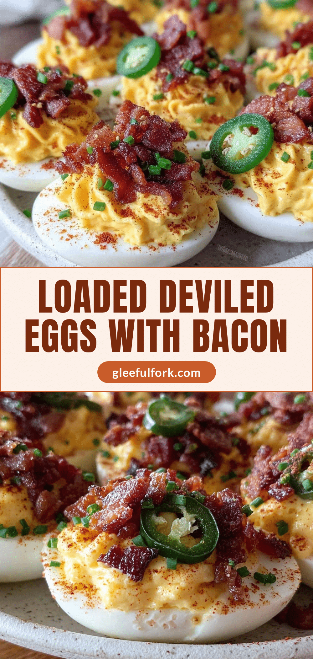 loaded deviled eggs recipe