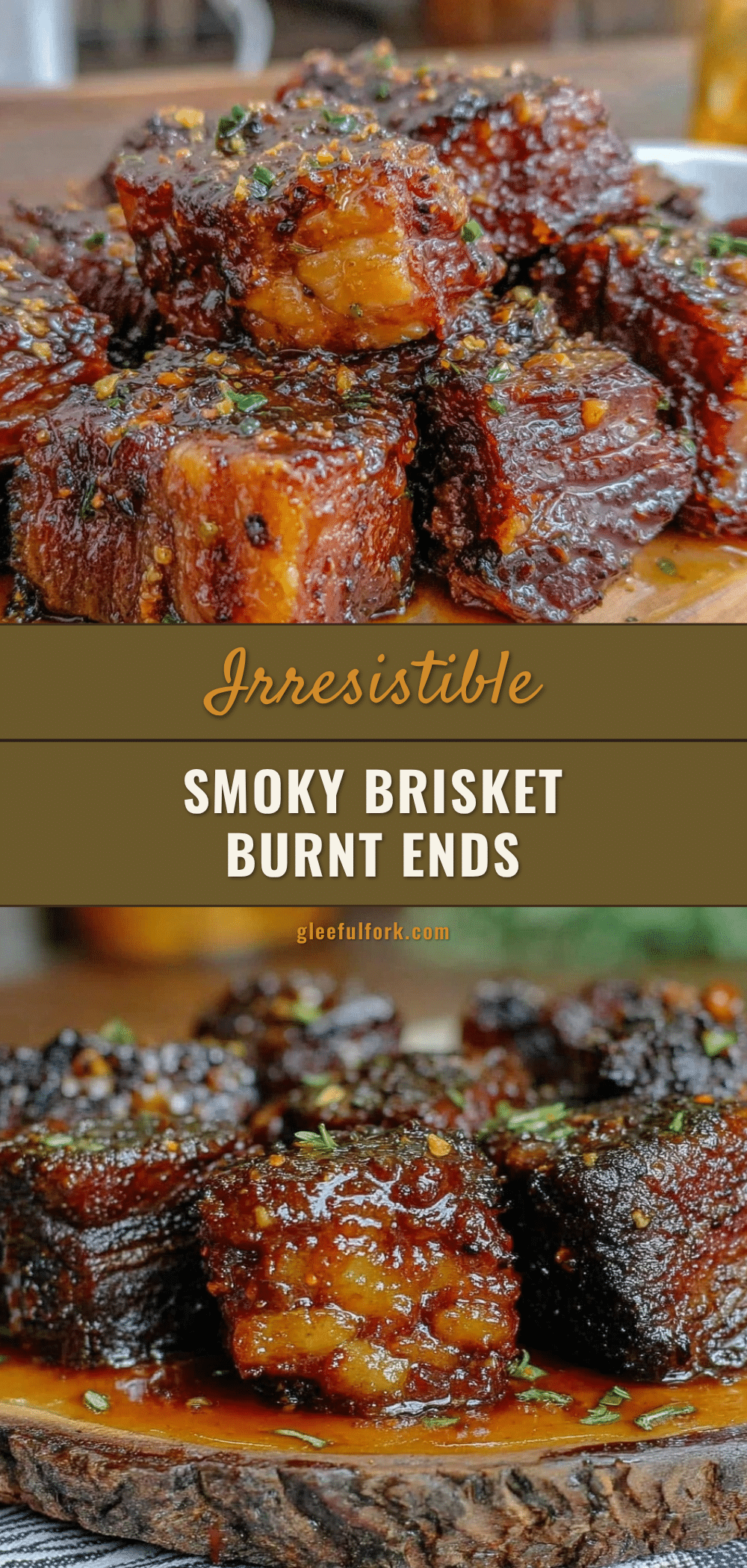 smoked brisket burnt ends recipe