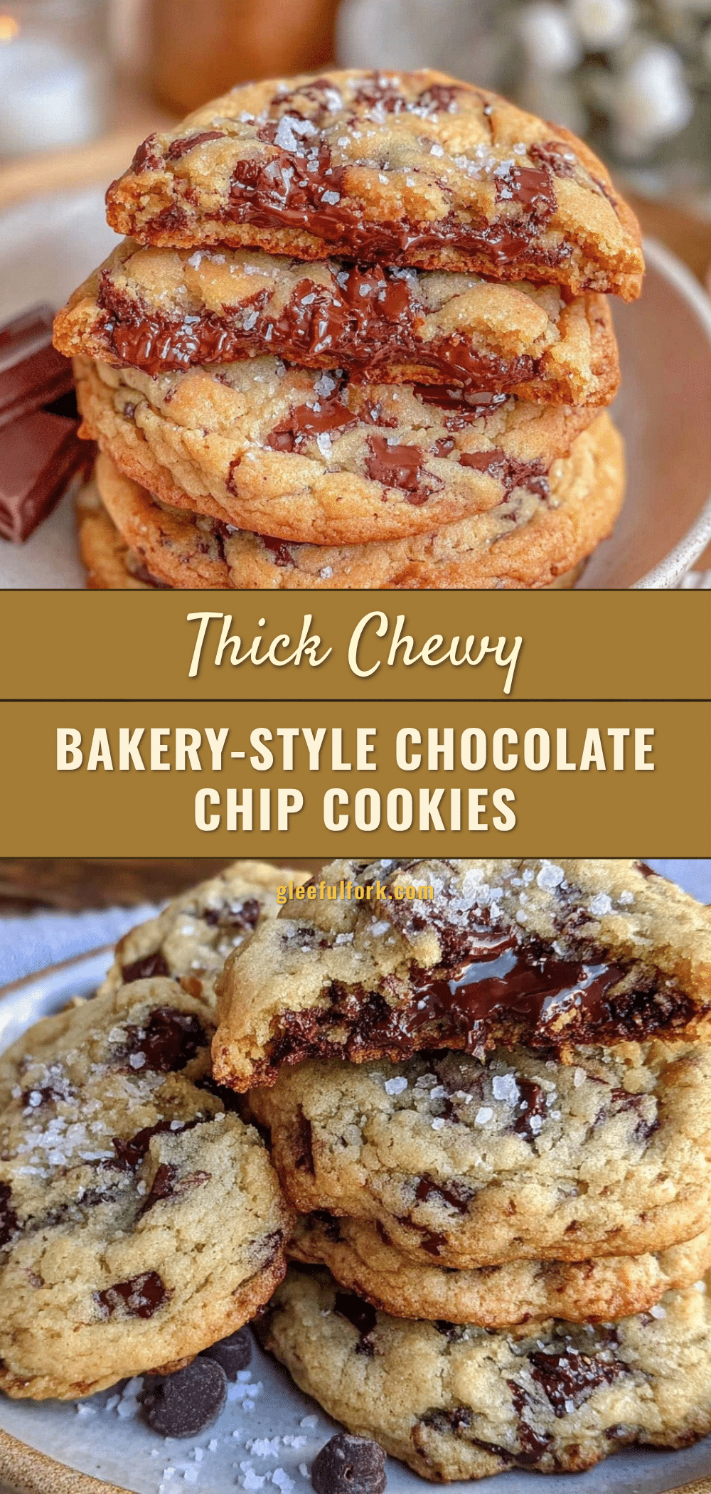 tender bakery-style chocolate chip cookies recipe